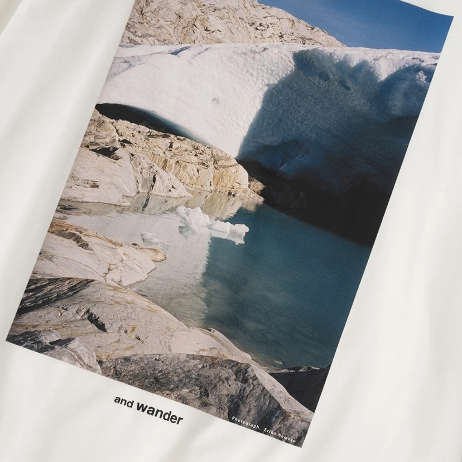 Gracier Printed SS Tee - White - Image 3