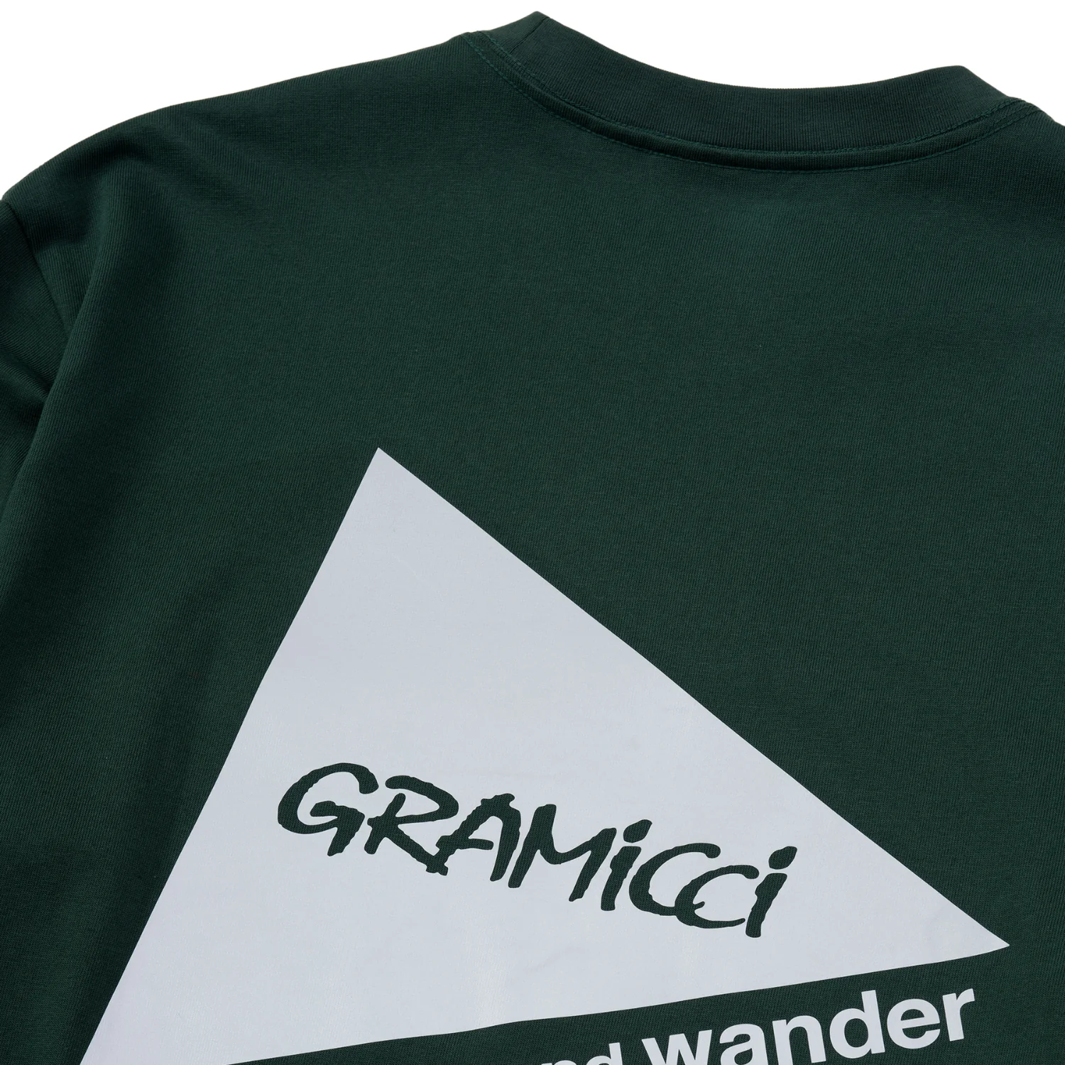Gramicci Backprint L/S Tee - Green - Image 3