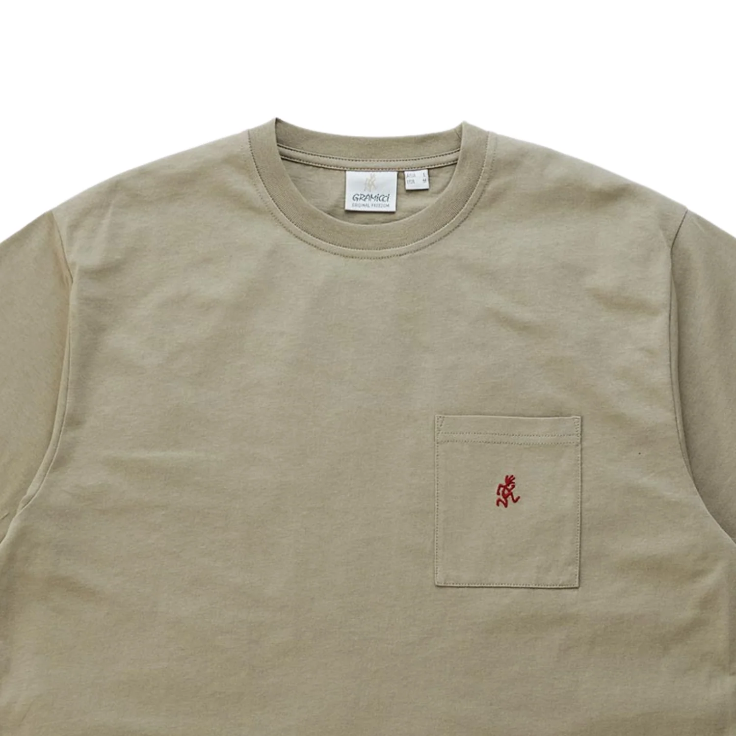 One Point Tee - Khaki - Image 2