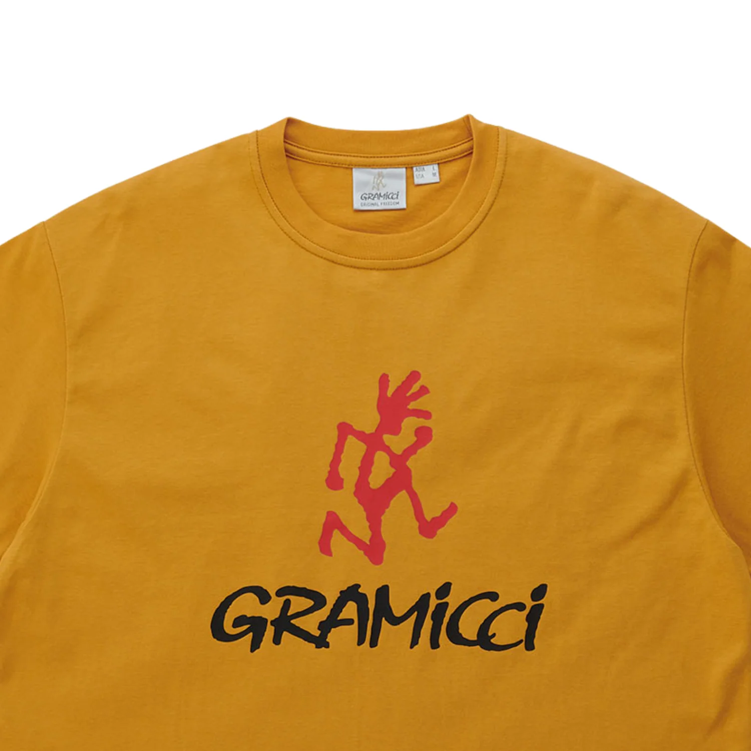 Gramicci Logo Tee - Mustard - Image 2