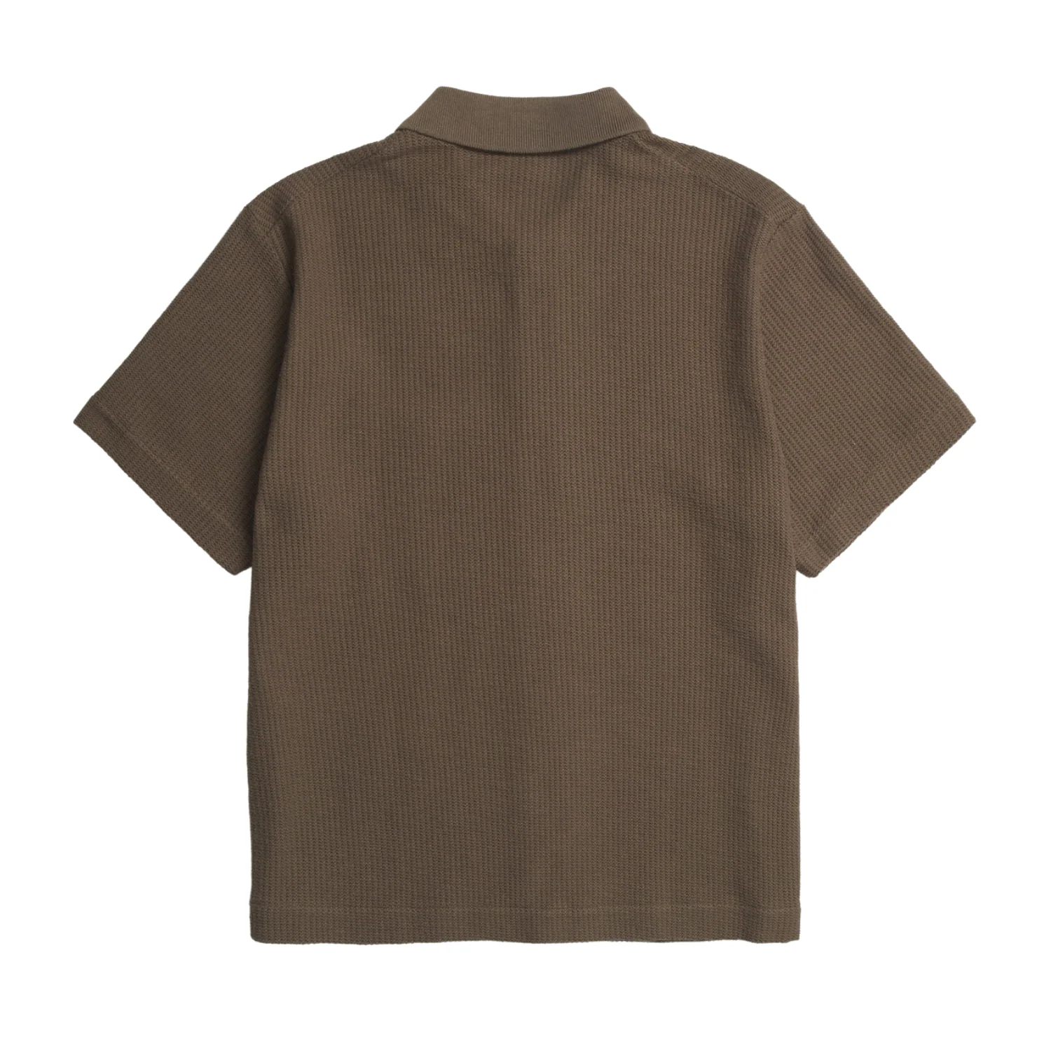 Gustav Crochet Jersey Shirt - Chestnut - Image 2