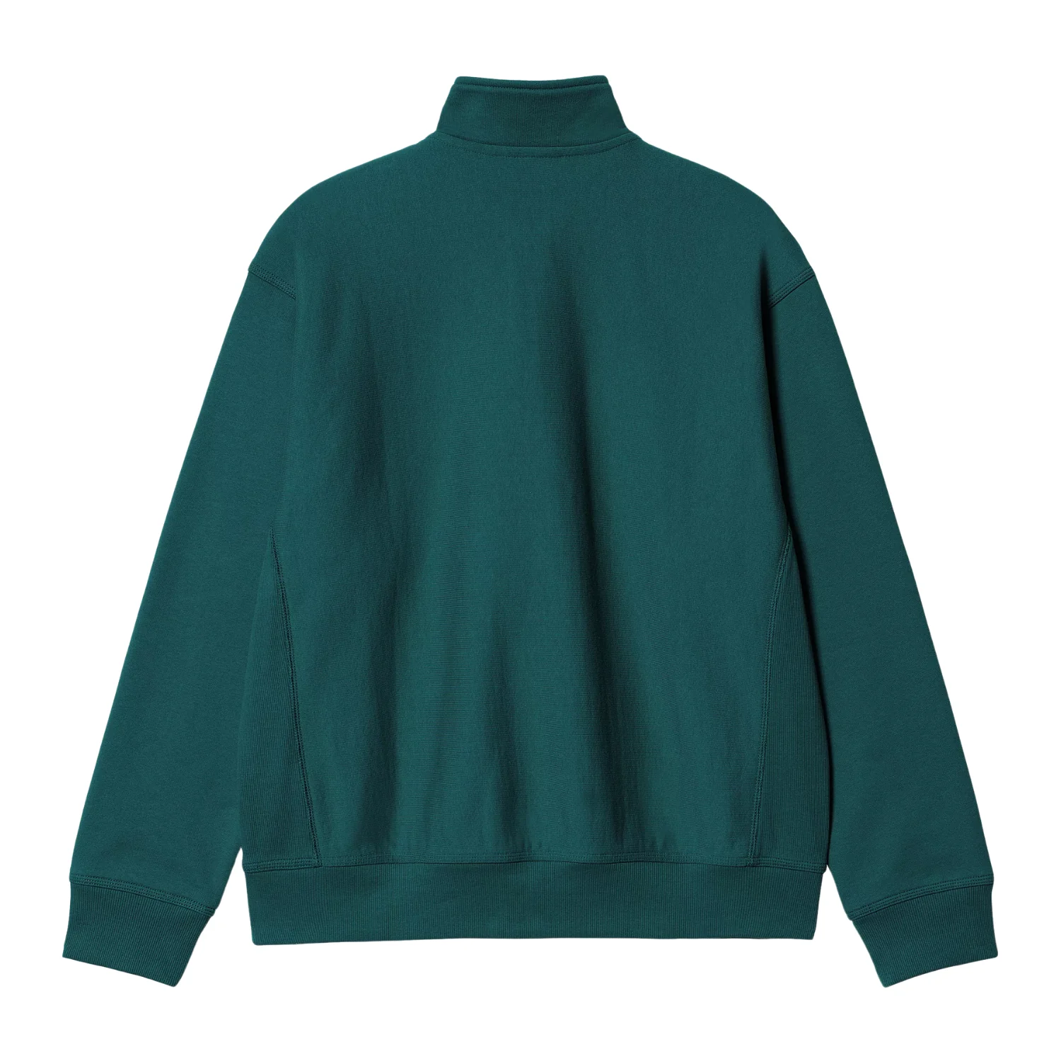 Half Zip American Script Sweat - Malachite - Image 2