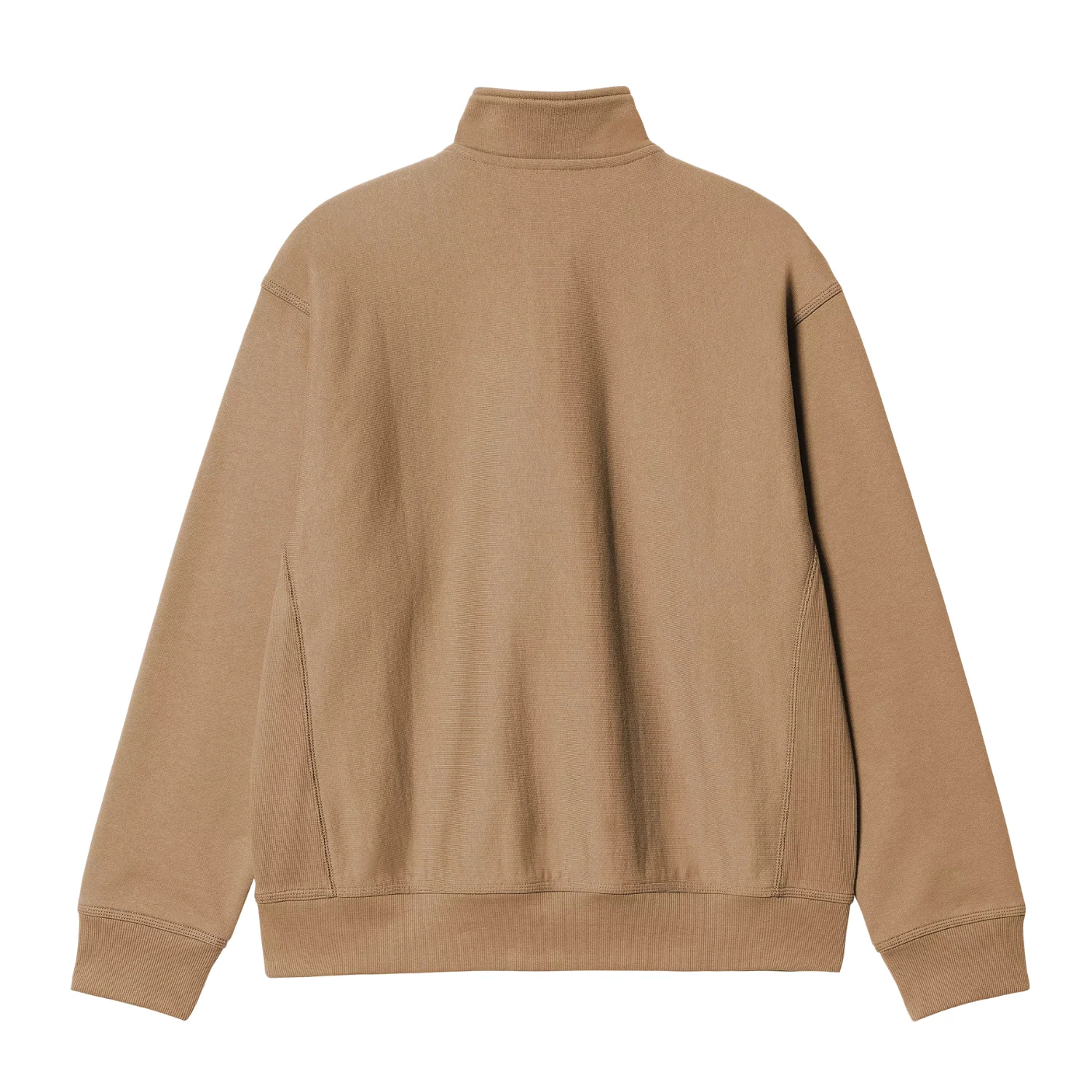 Half Zip American Script Sweat - Peanut - Image 2