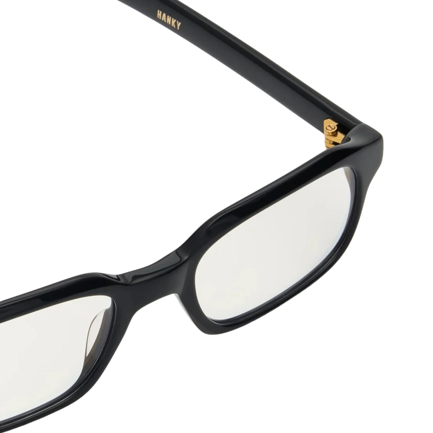 HANKY - Solid Black/Clear Lens Blue Light Lens - Image 3