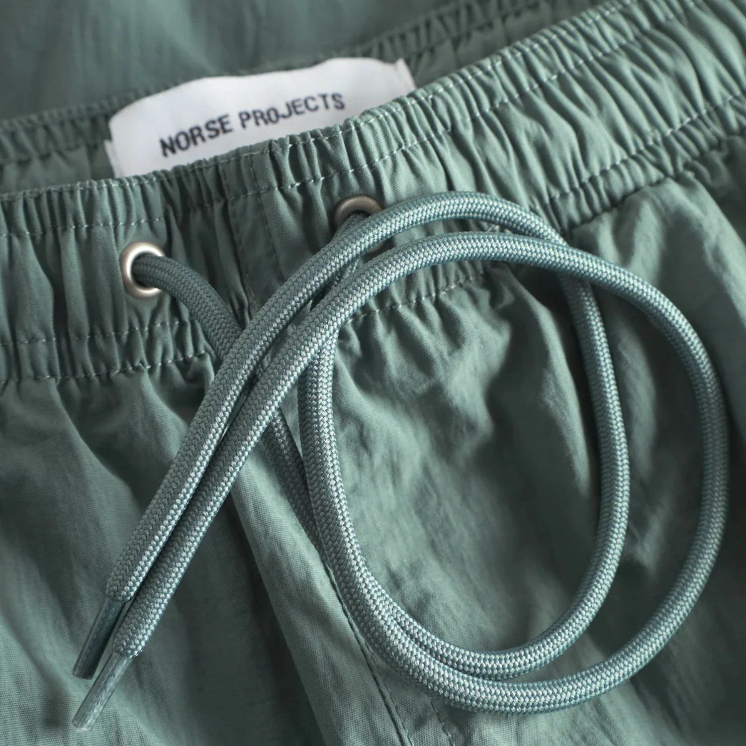 Hauge Recycled Nylon Swimmers - Aluminum Petrol - Image 3