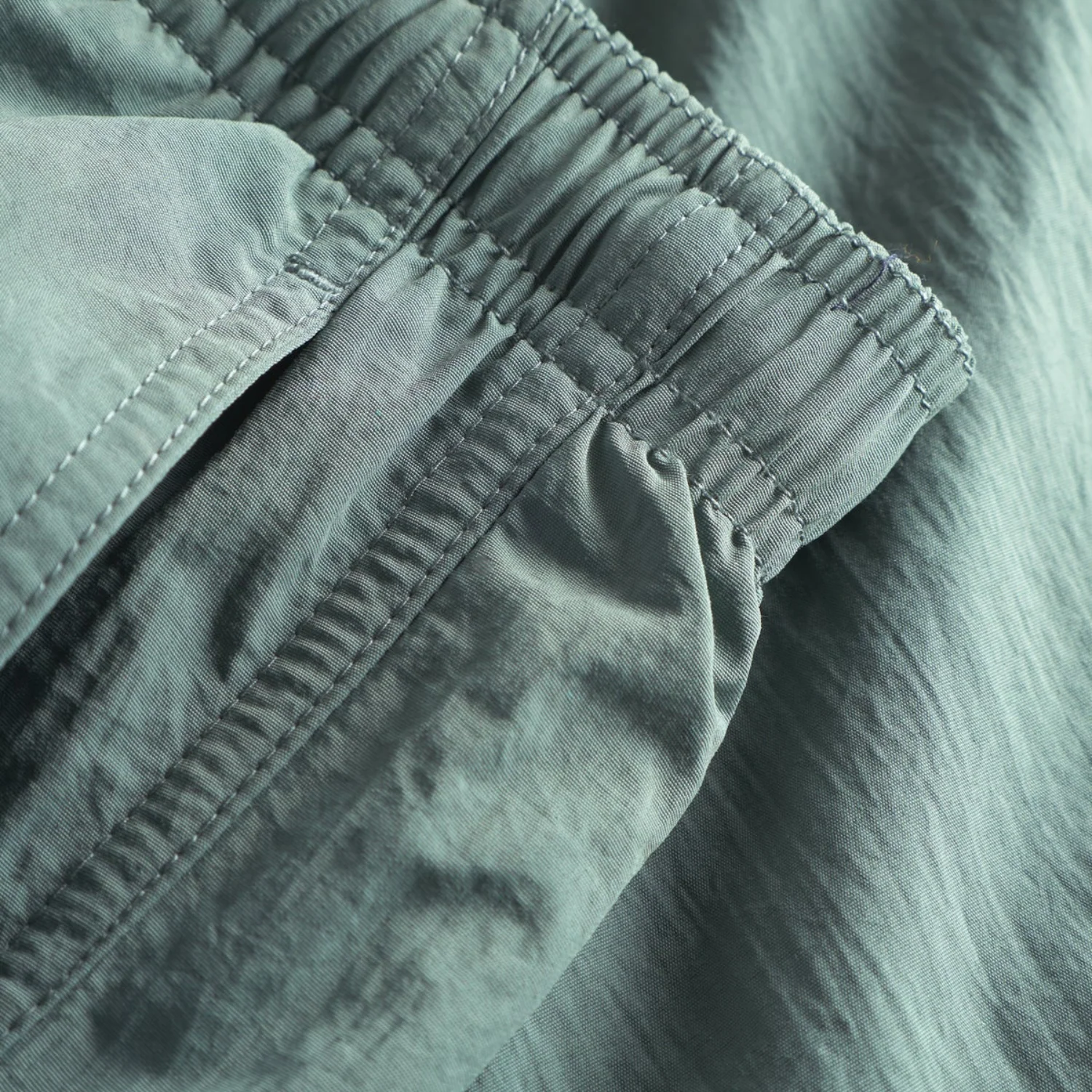 Hauge Recycled Nylon Swimmers - Aluminum Petrol - Image 4