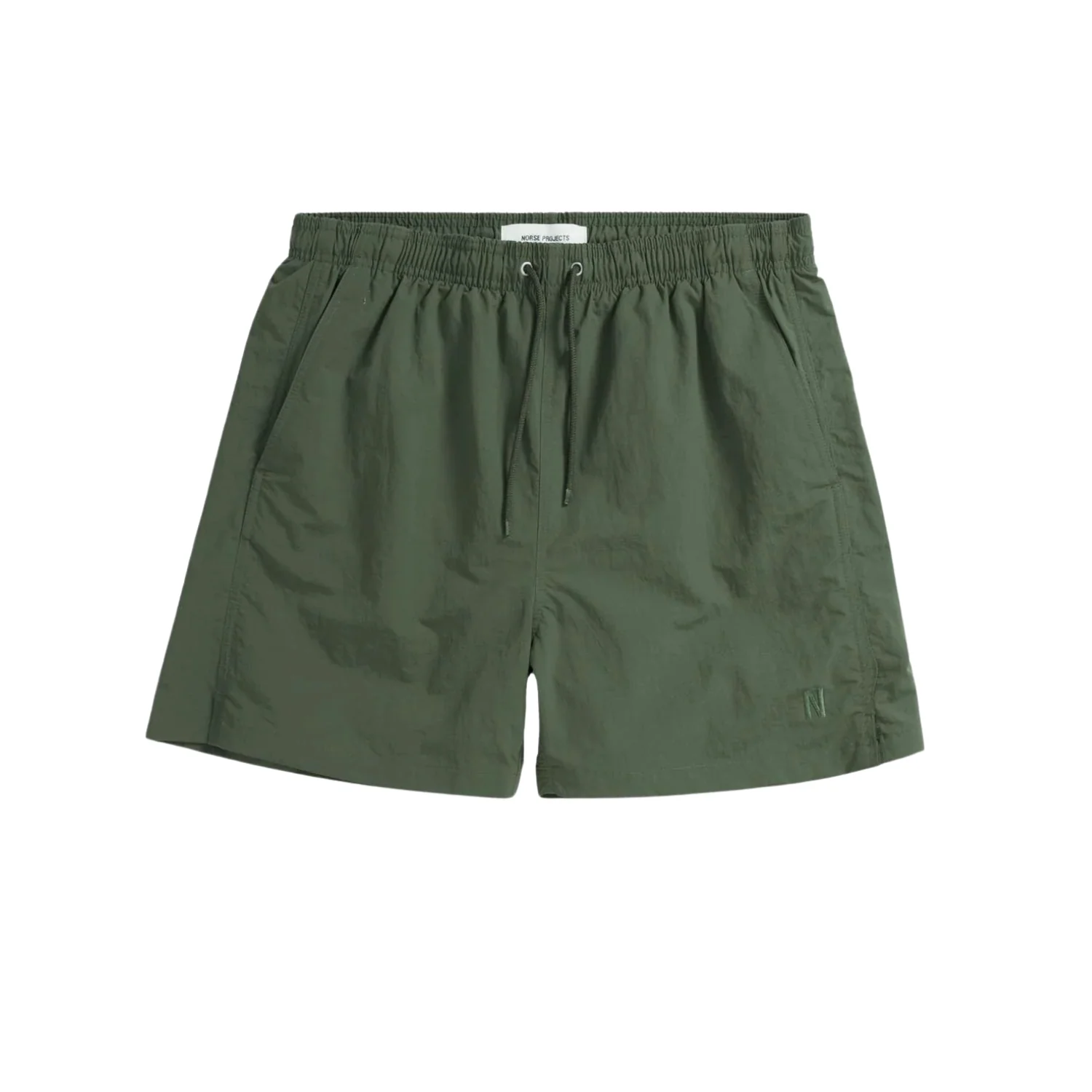 Hauge Recycled Nylon Swimmers - Black Olive