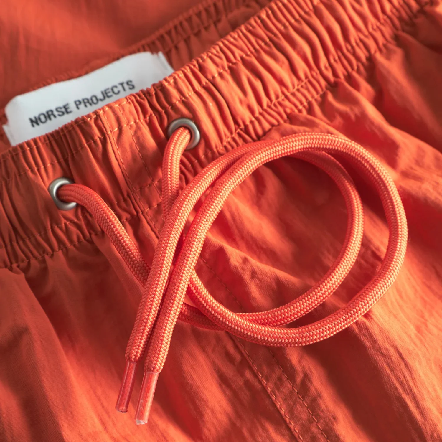 Hauge Recycled Nylon Swimmers - Blood Orange - Image 3