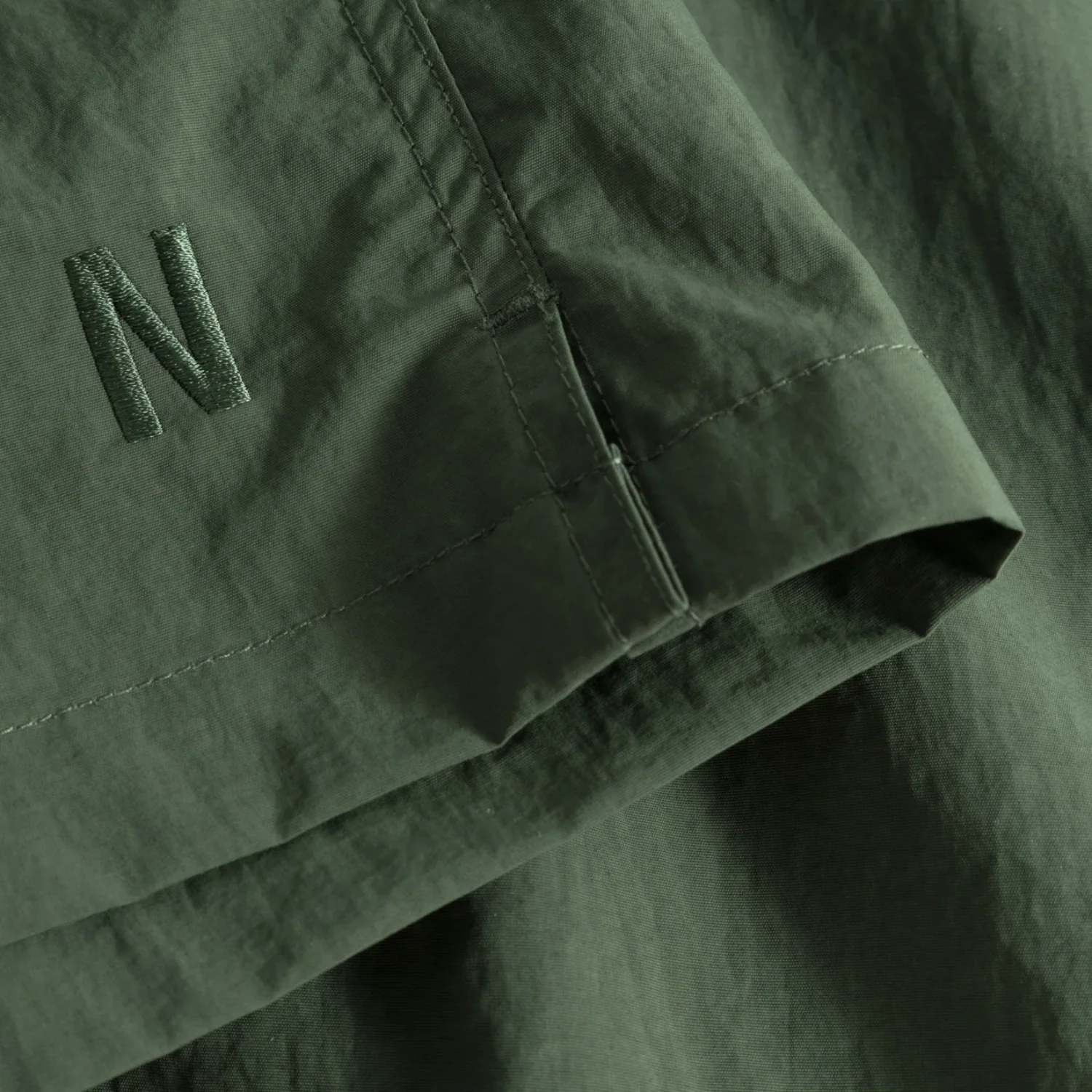 Hauge Recycled Nylon Swimmers - Spruce Green - Image 4