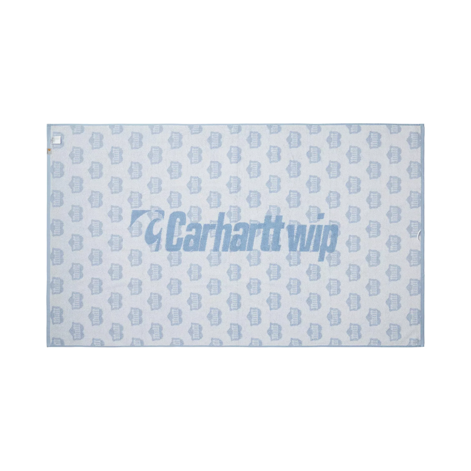 Heart Train Sport Towel Big - Bluebird/White - Image 2