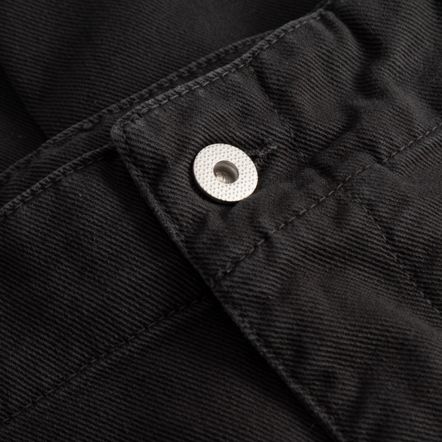 Hengifoss High Waist Heavy Twill Trouser - Black - Image 3