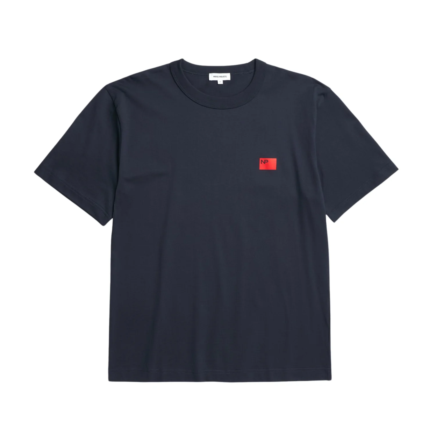 Holger Organic Department Print T-Shirt - Dark Navy - Image 2