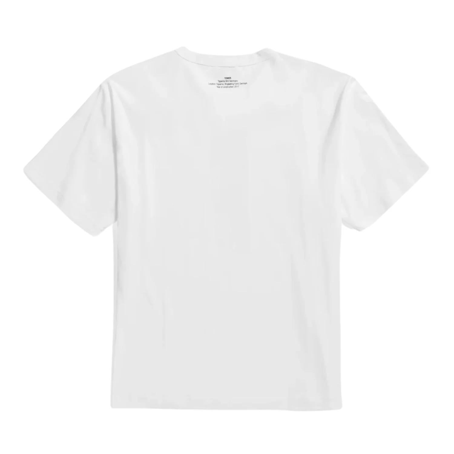 Holger Organic Interlock Tower Print T-Shirt - White - Image 2