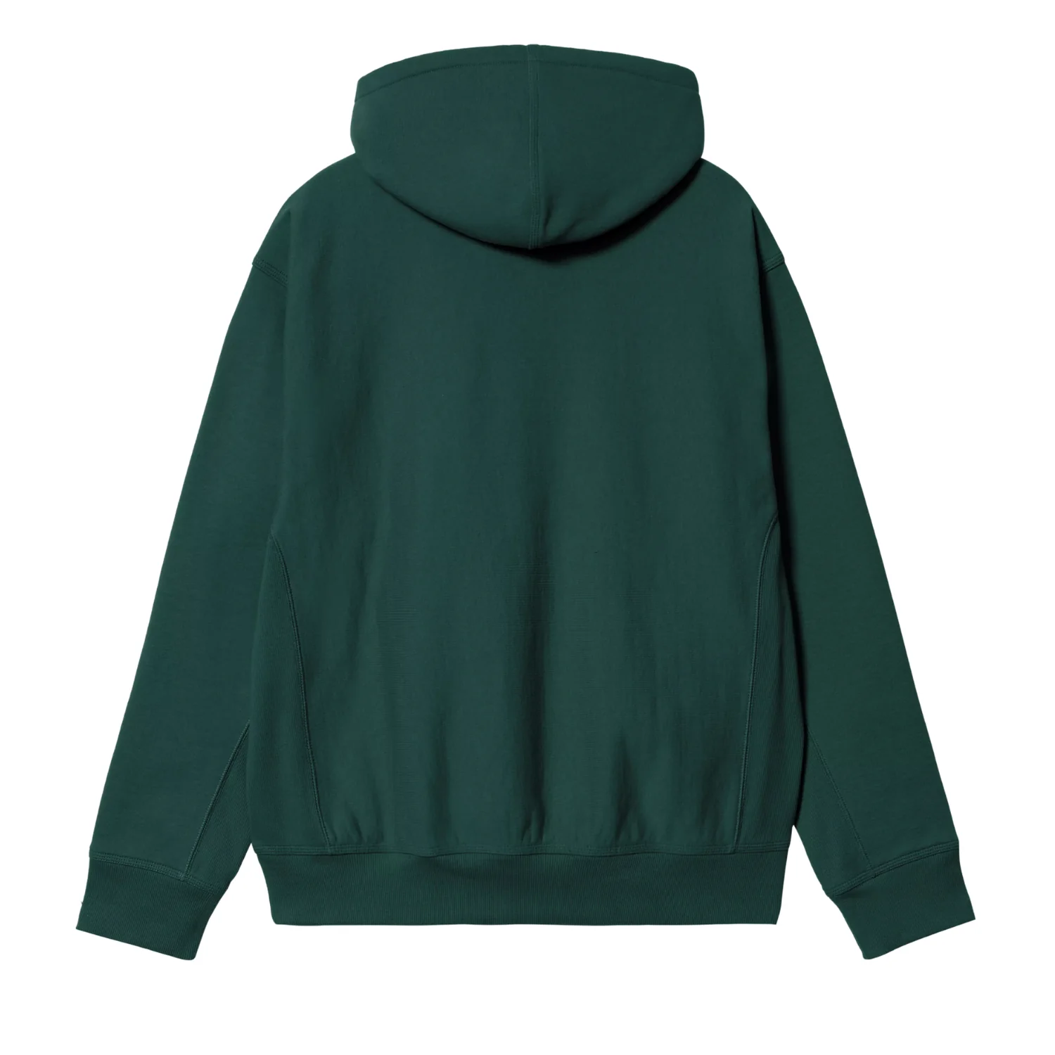 Hooded American Script Sweat - Dark Fir - Image 2