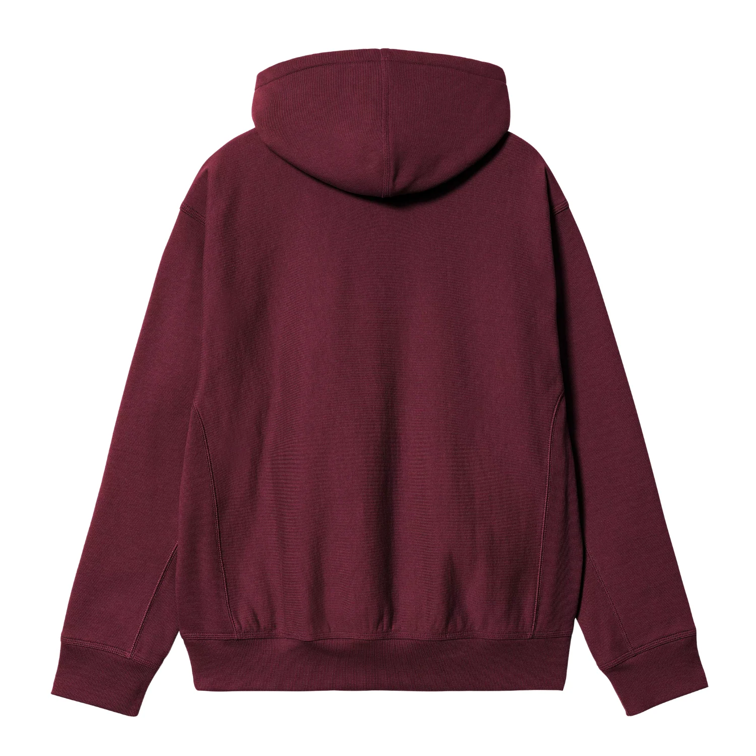 Hooded American Script Sweat -Malbec - Image 2