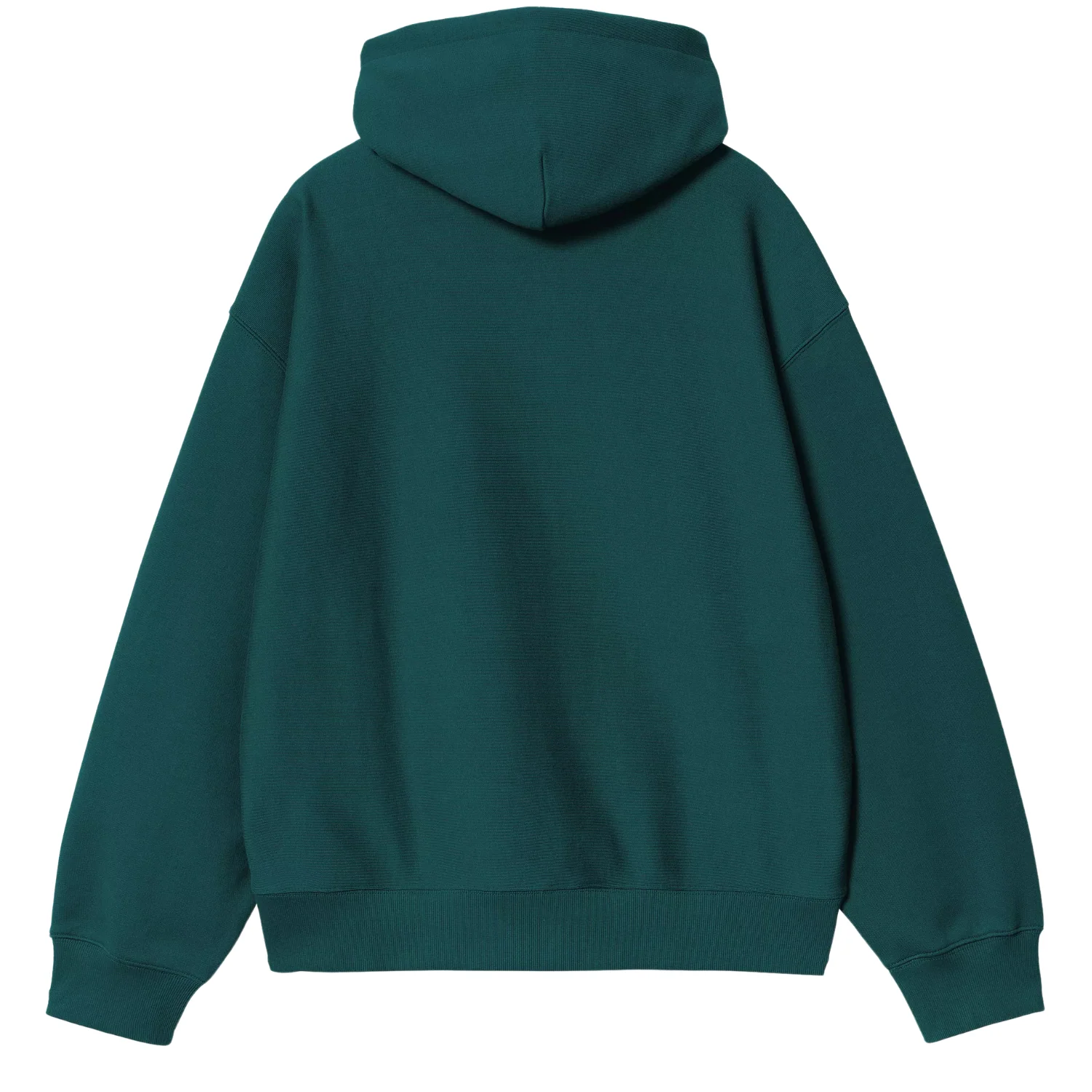 Hooded Label Script Sweat - Malachite - Image 2