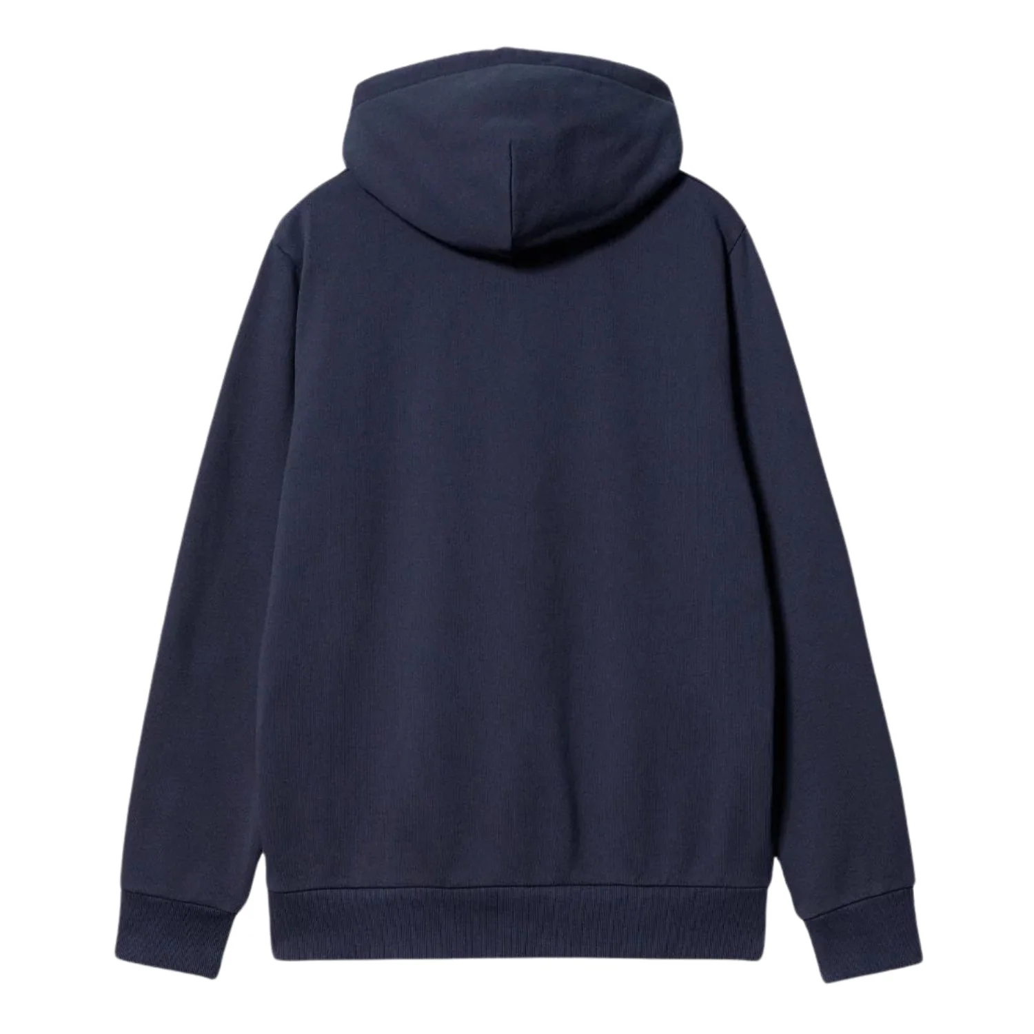 Hooded Script Embroidery Sweat Blue/white - Image 2