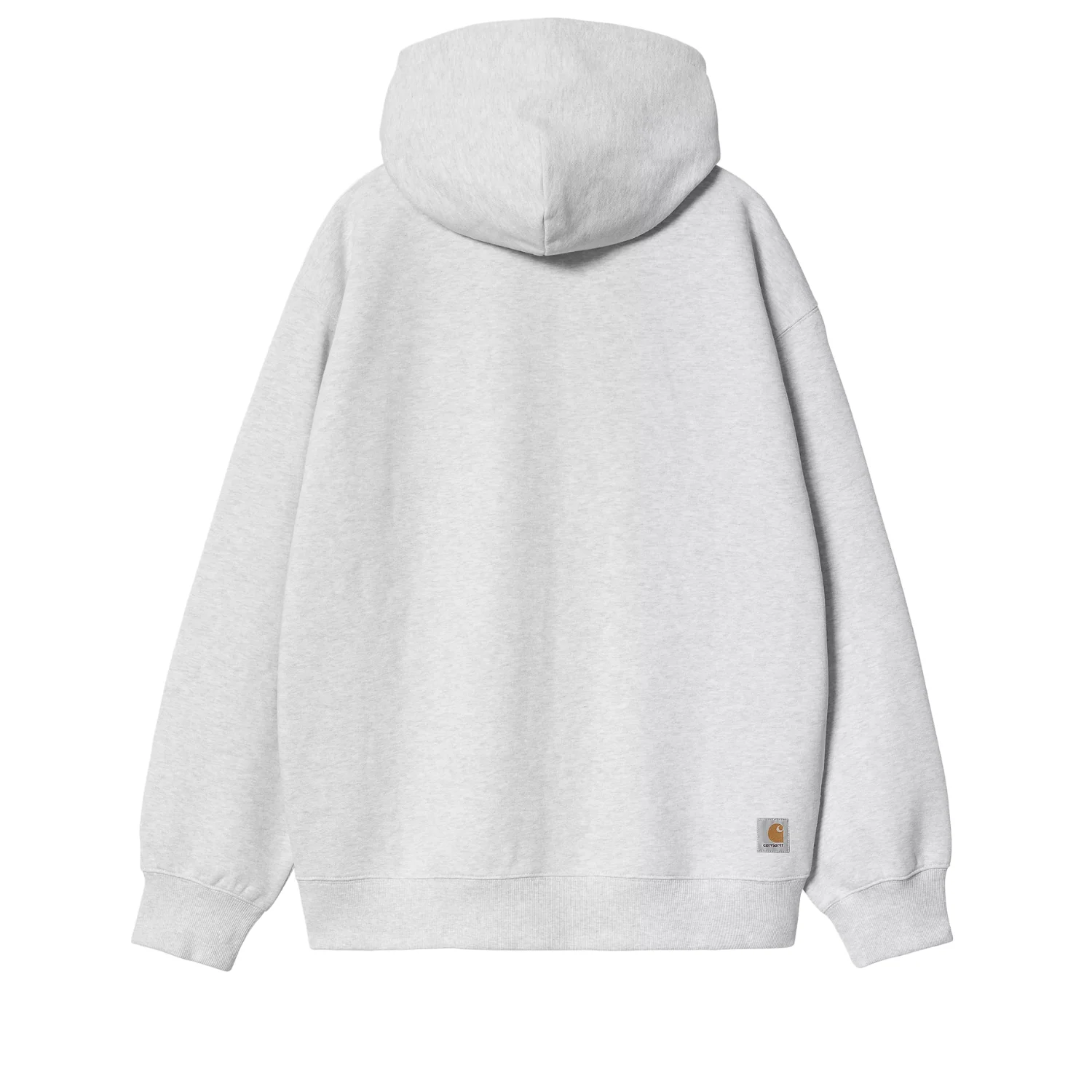 Hooded WIP Sweat Jacket - Ash Heather Stone Washed - Image 2
