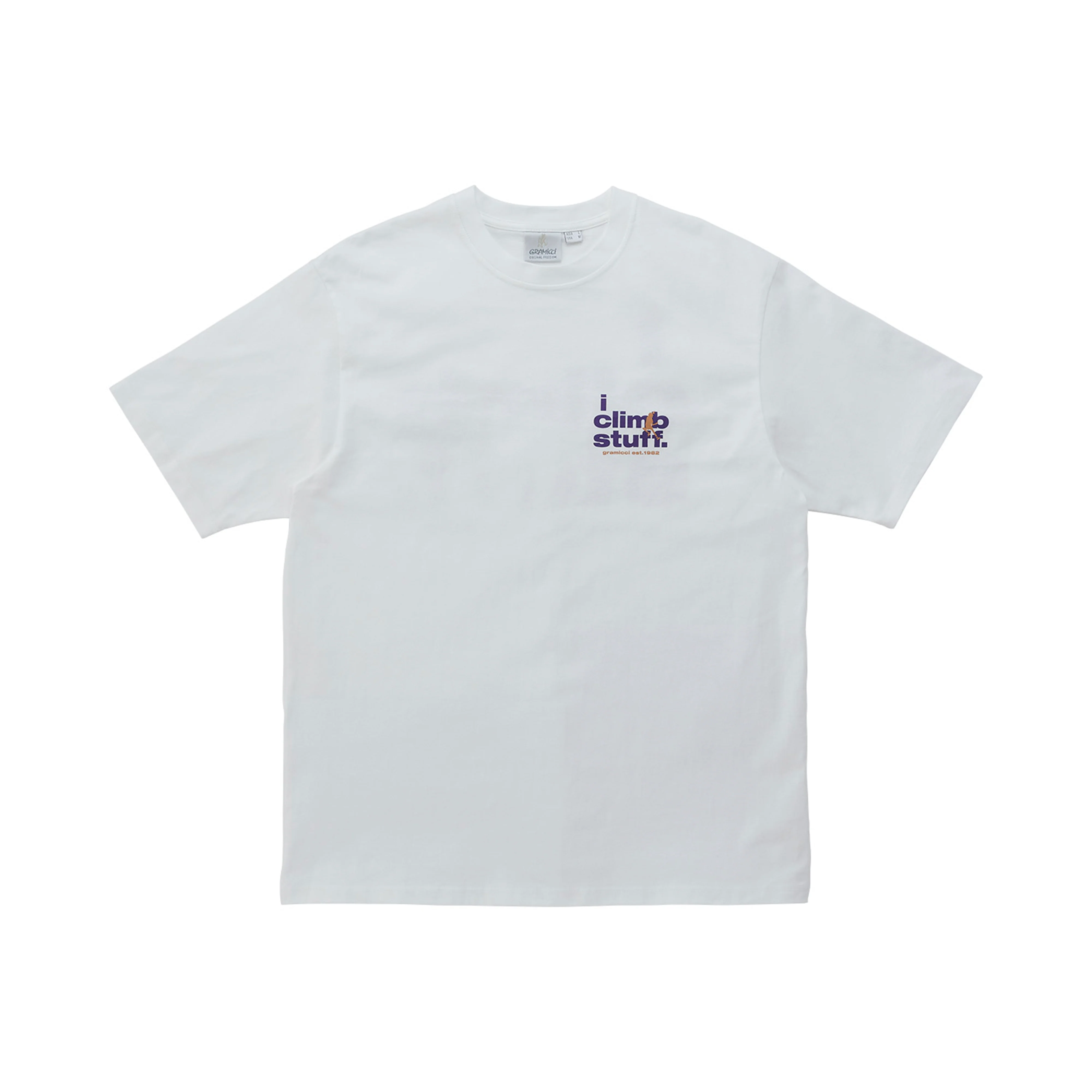 I Climb Stuff Tee - White - Image 2