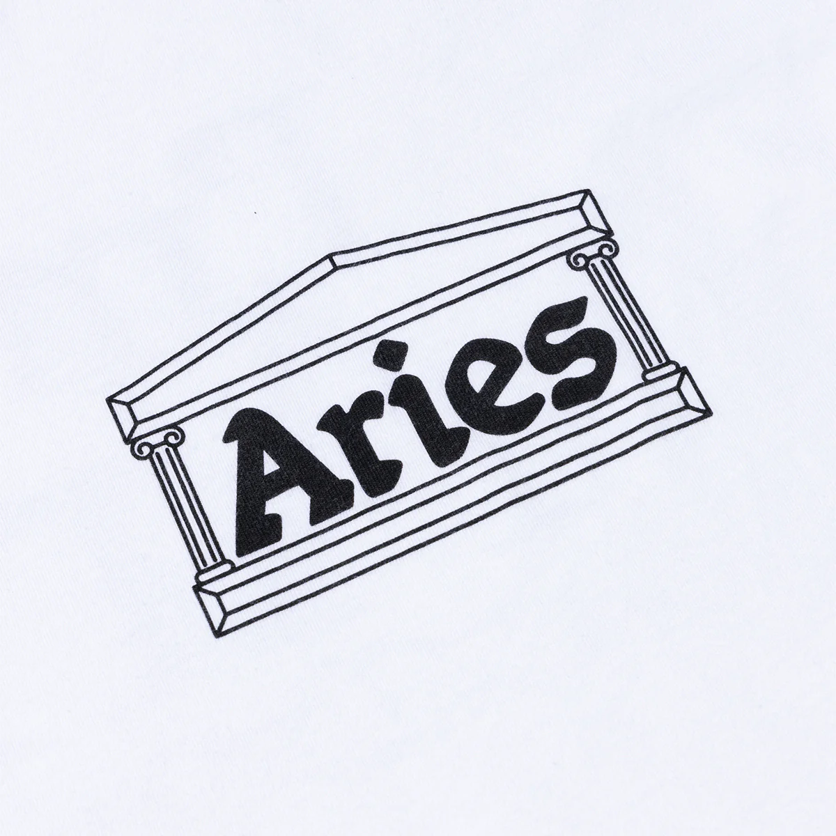 I m With Aries Tee - White - Image 3