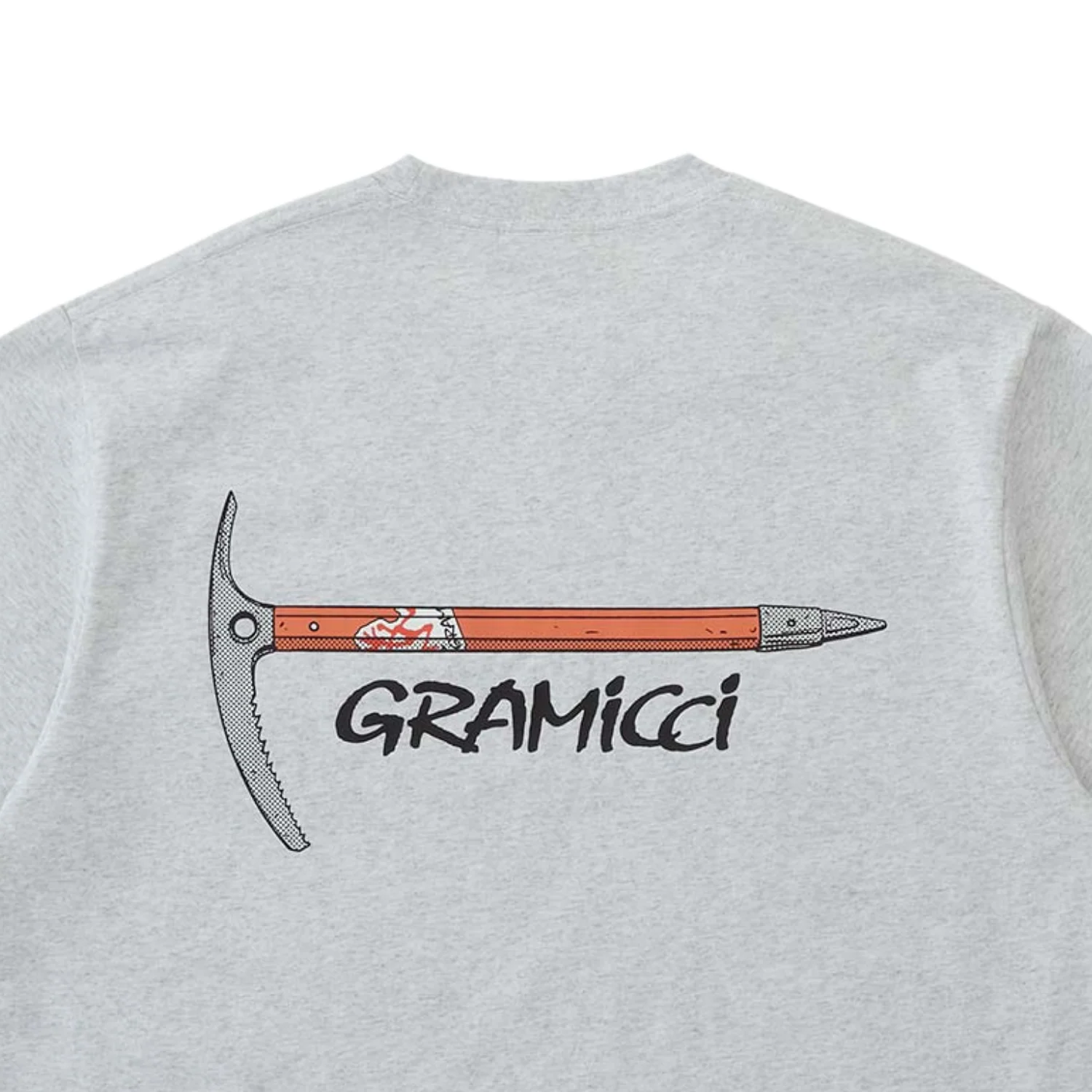 Ice Axe Tee - Heather Ash - Image 2