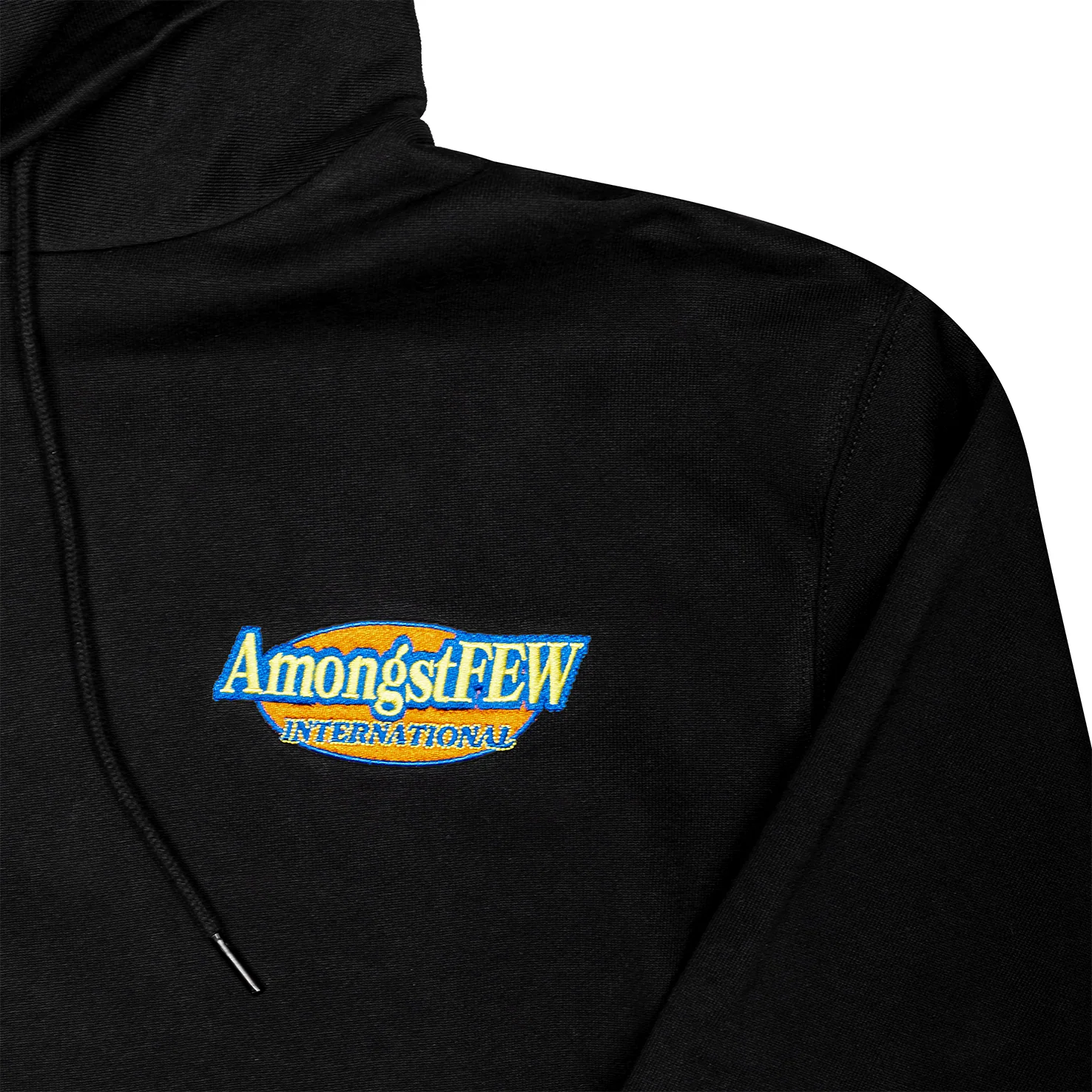 International Pullover Hoodie - Black - Image 3