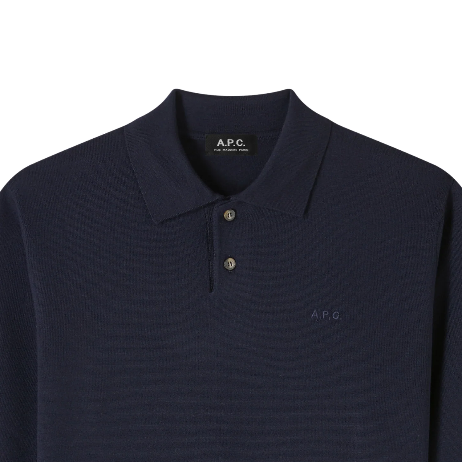 Jacob Logo Polo - Dark Navy - Image 2