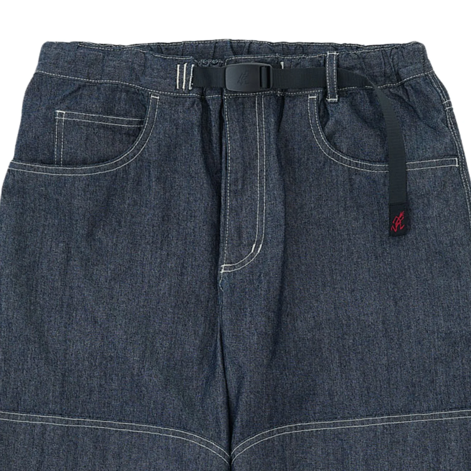 Japanese Chambray Double Knee - Navy - Image 2