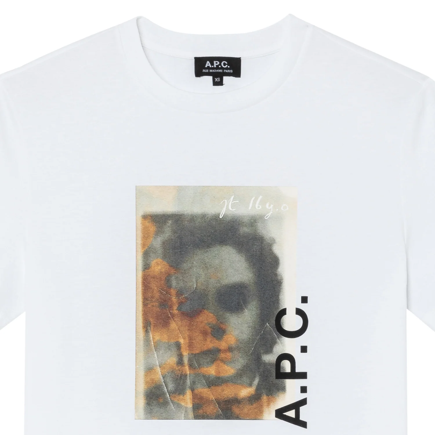 Jean Portrait T-Shirt - White - Image 2