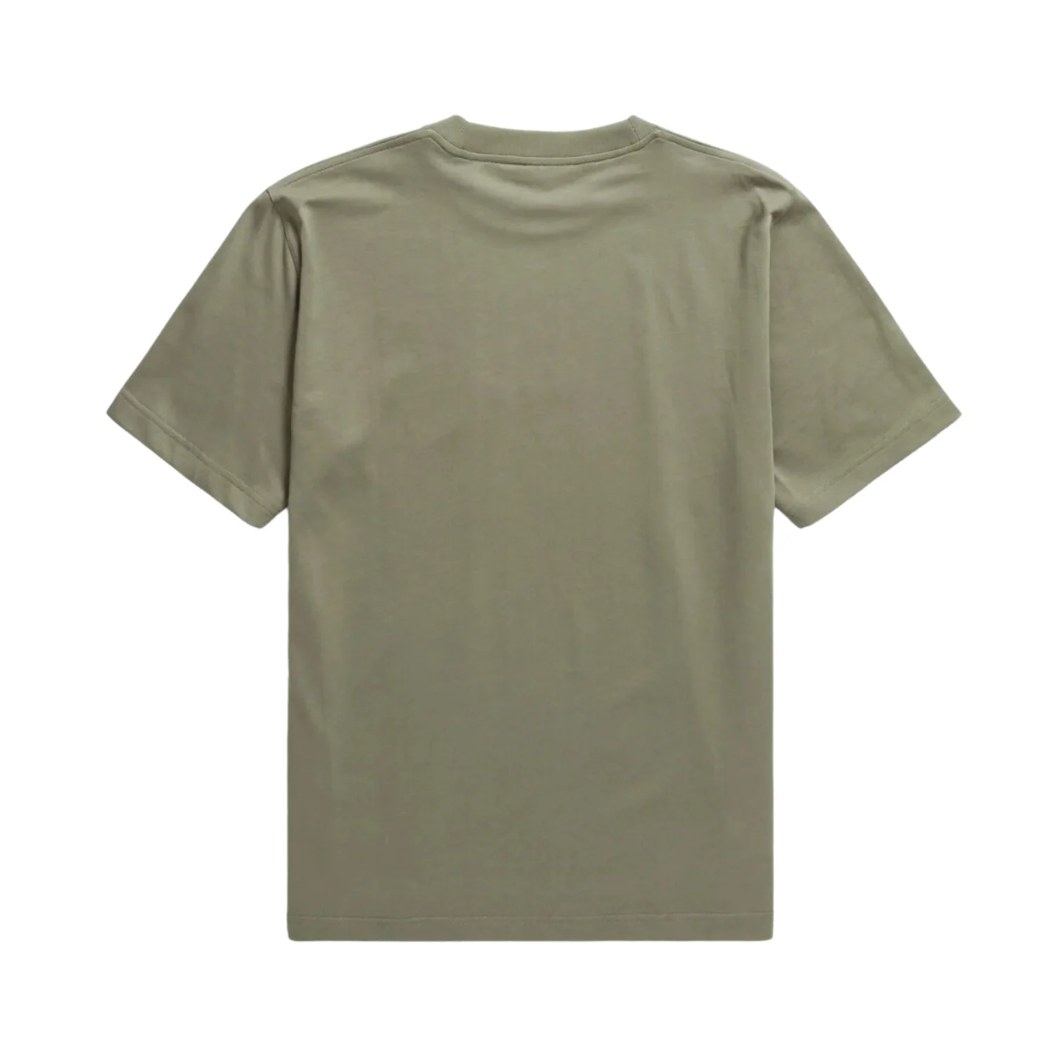 Johannes Organic Chain Stitch Logo T-Shirt - Sediment Green - Image 2
