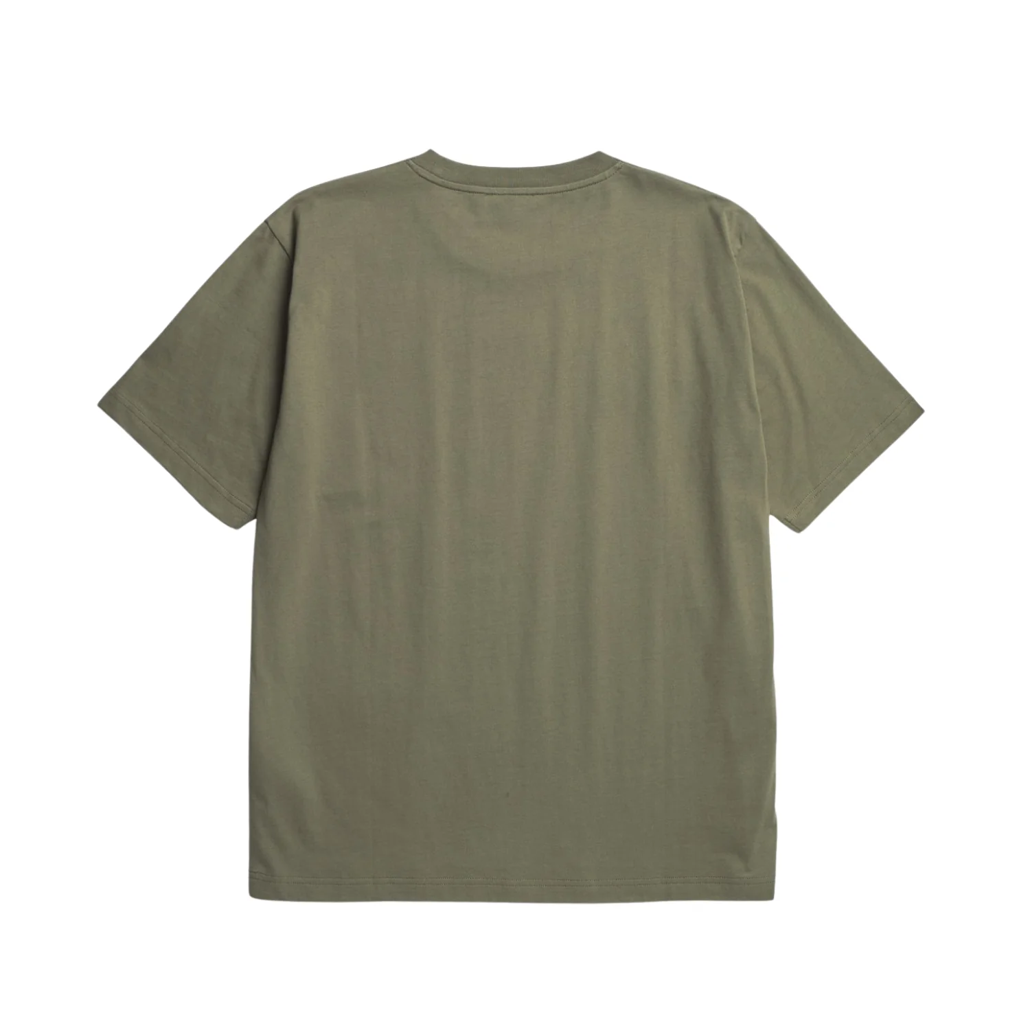 Johannes Organic NORSE Logo Print T-Shirt - Olive Night - Image 2