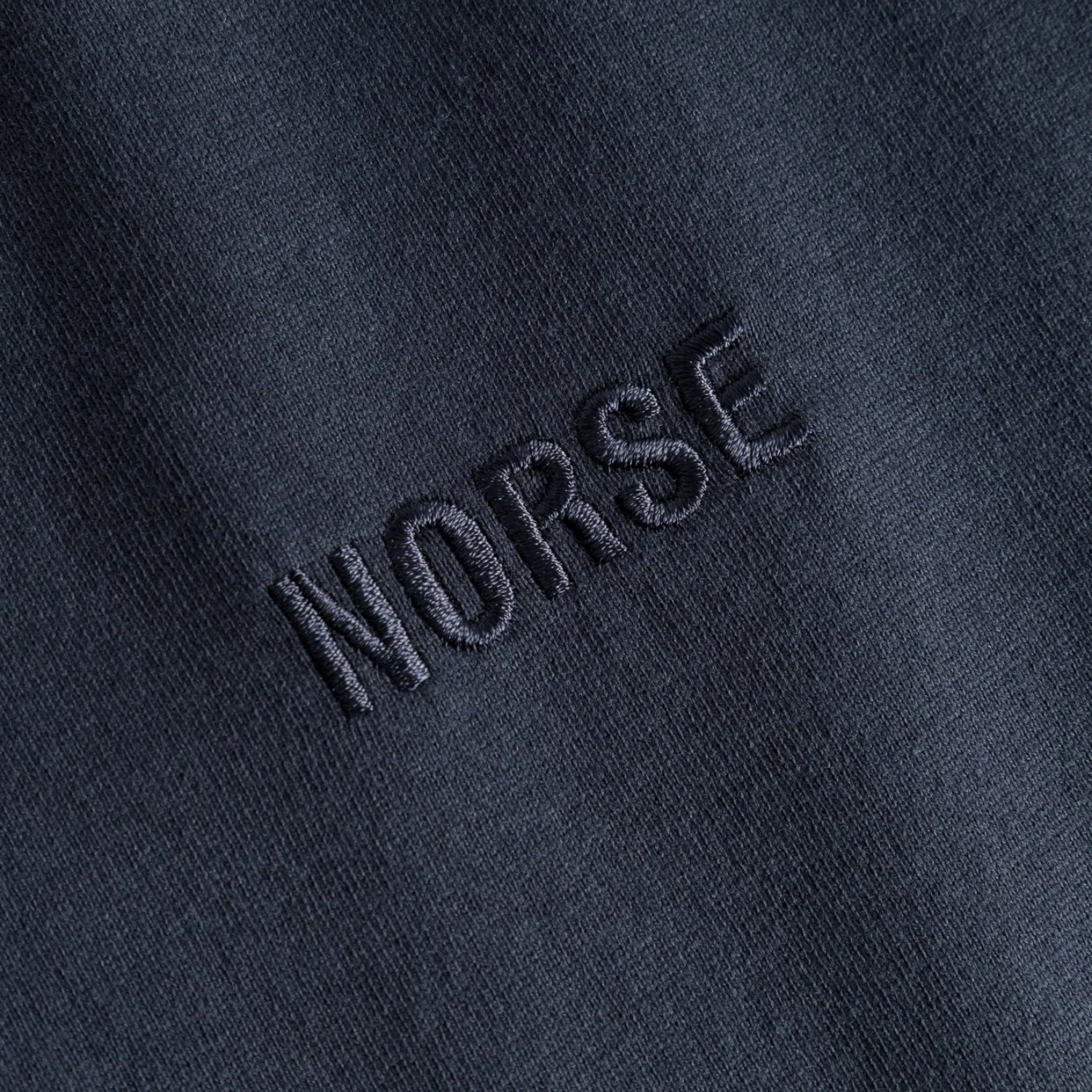 Johannes Organic NORSE Logo T-shirt - Dark Navy - Image 3