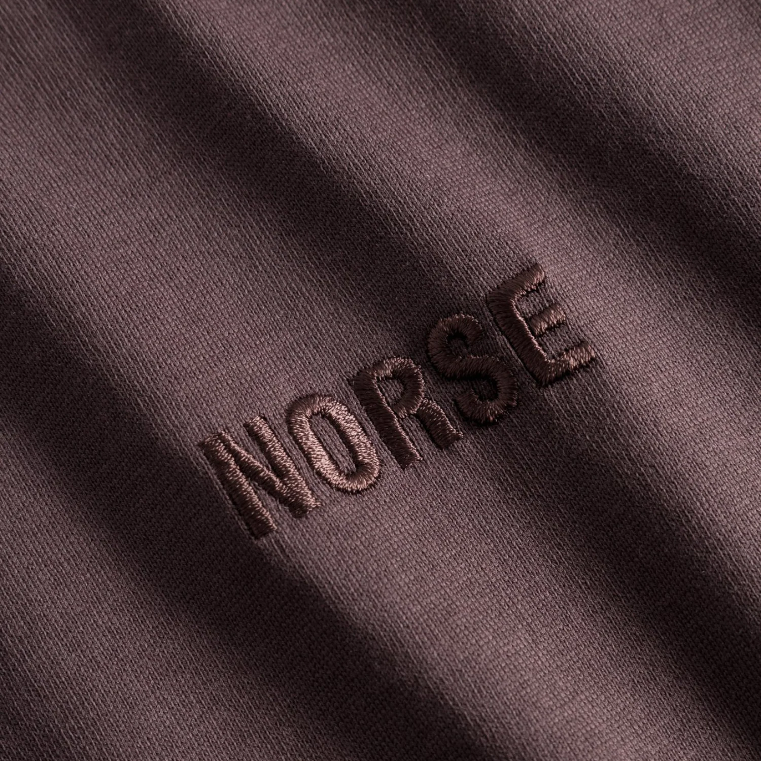 Johannes Organic NORSE Logo T-shirt - Wine Red - Image 3