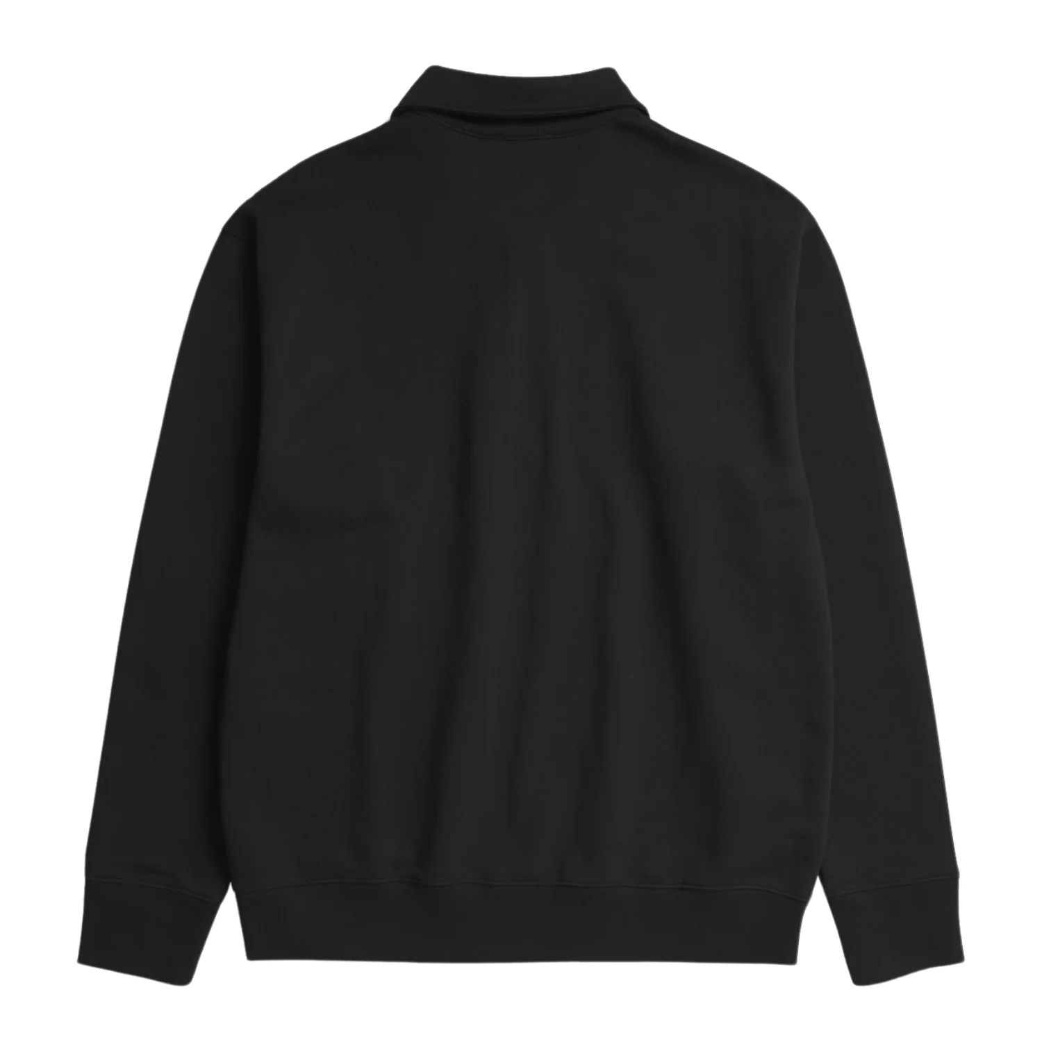 Ketel Relaxed Organic Half Zip - Black - Image 2