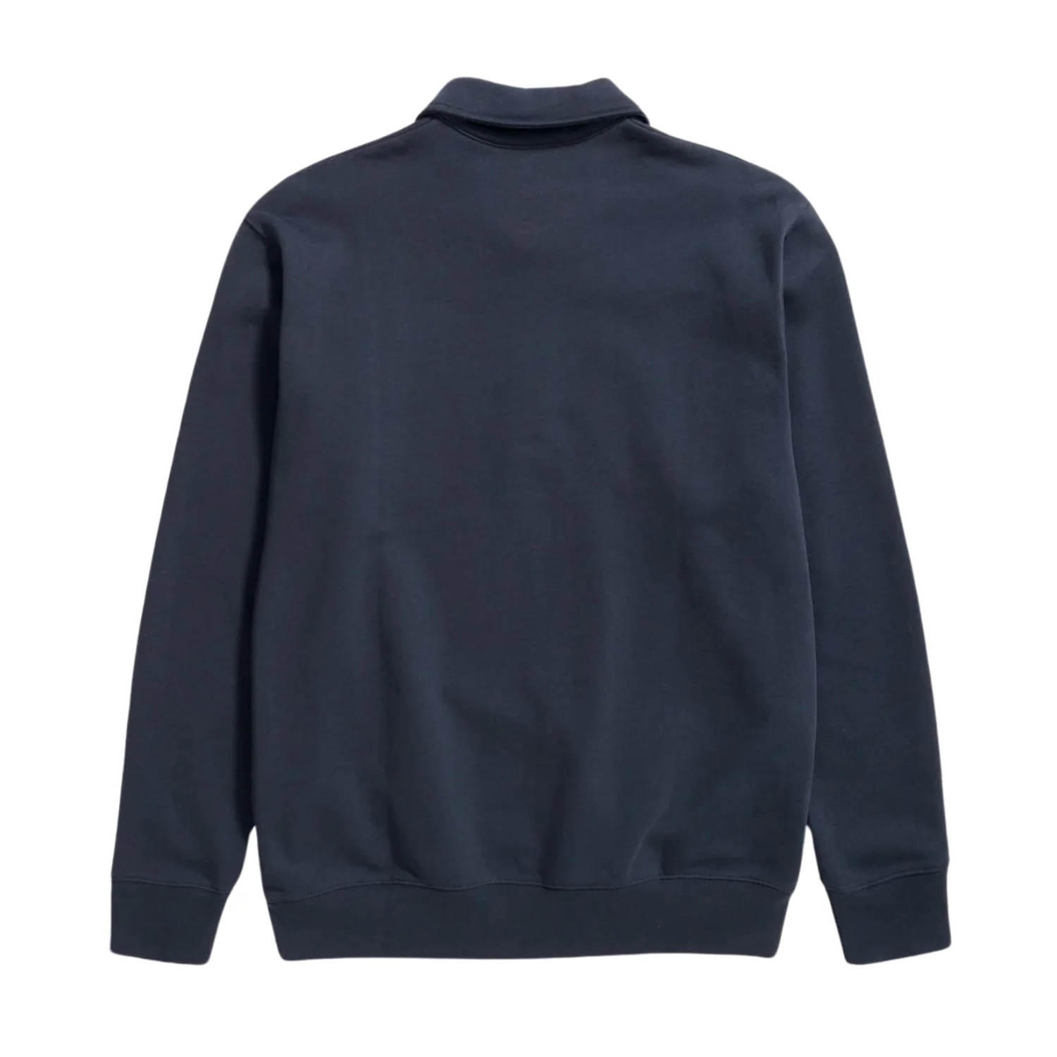 Ketel Relaxed Organic NORSE Logo Half Zip - Dark Navy - Image 2