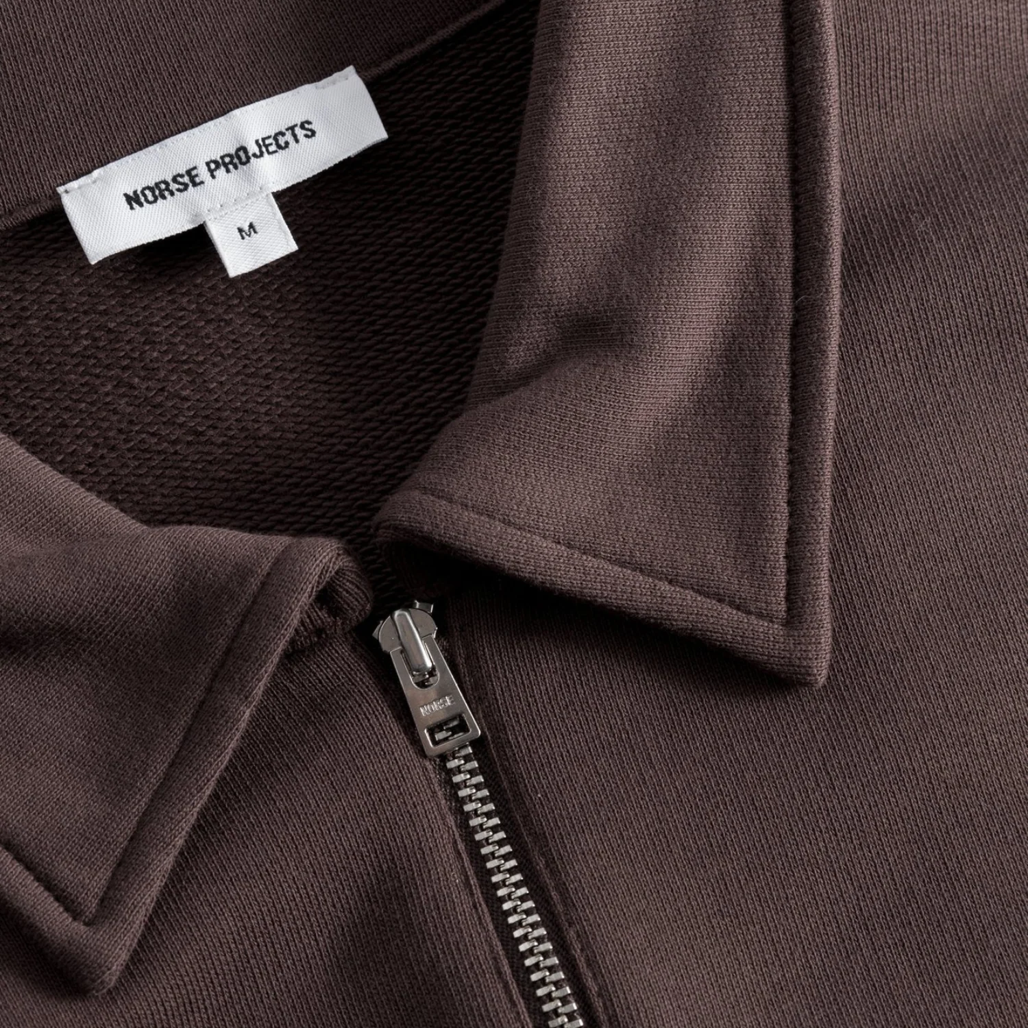 Ketel Relaxed Organic NORSE Logo Half Zip - Wine Red - Image 3