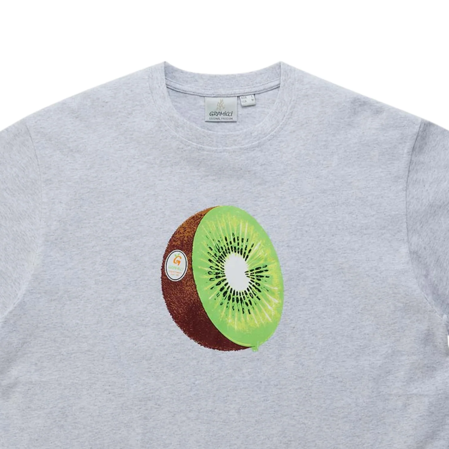 Kiwi Tee - Grey Heather - Image 2
