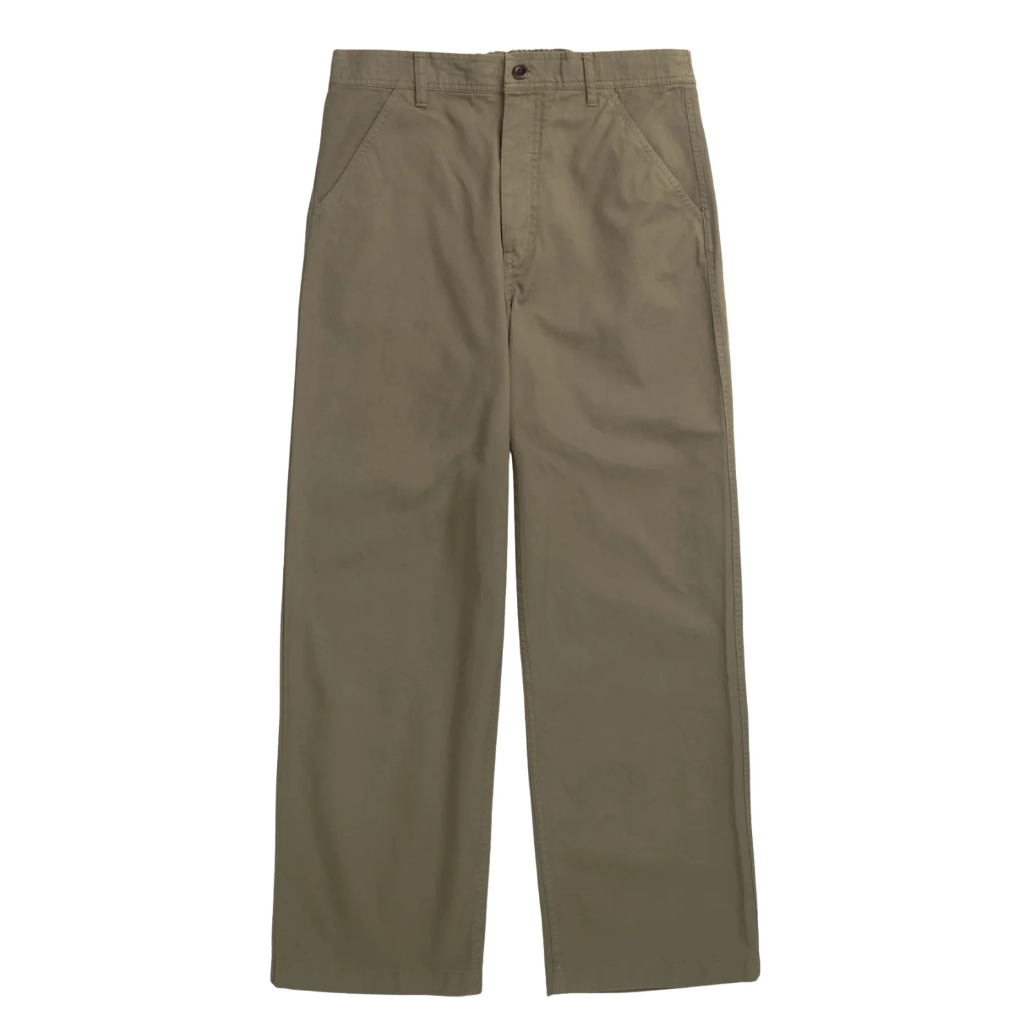 Kvitfjell Relaxed Cotton Twill Pant - Olive Night