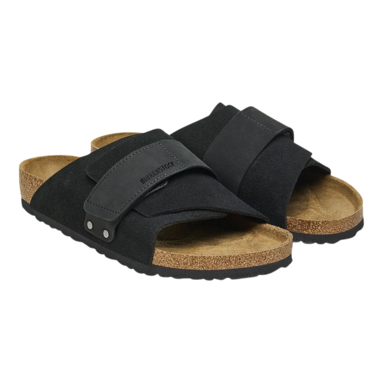 Kyoto Nubuck-Suede Leather - Black - Image 2
