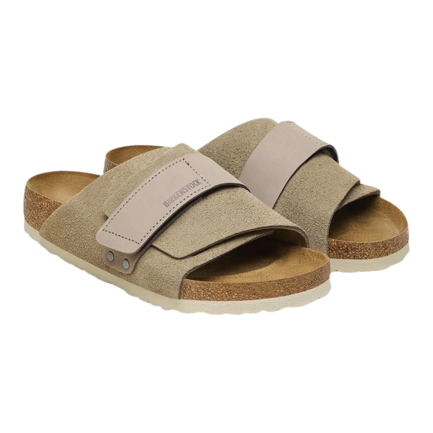 Kyoto Nubuck-Suede Leather - Taupe - Image 2
