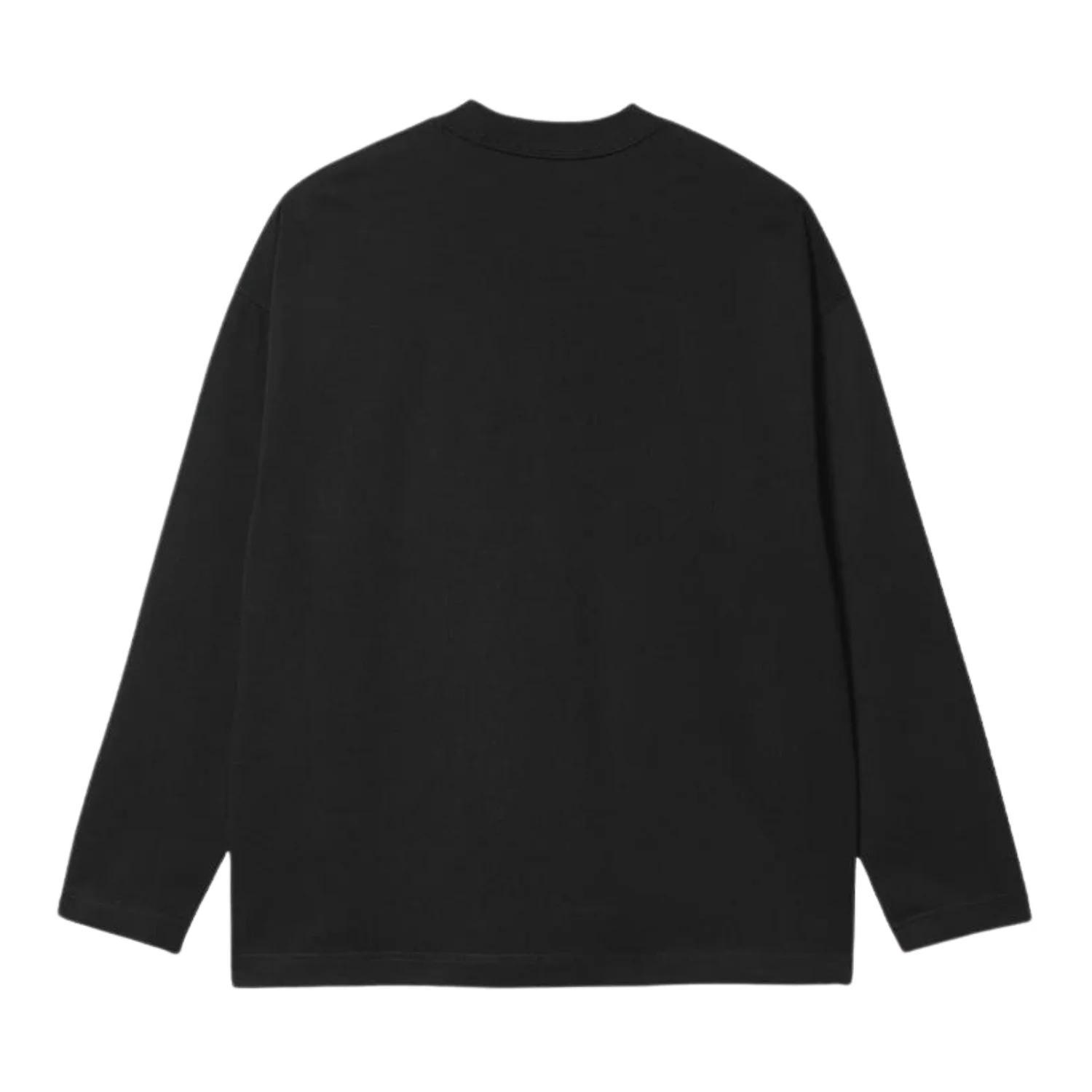 L/S Link Script T-Shirt - Black/White - Image 2