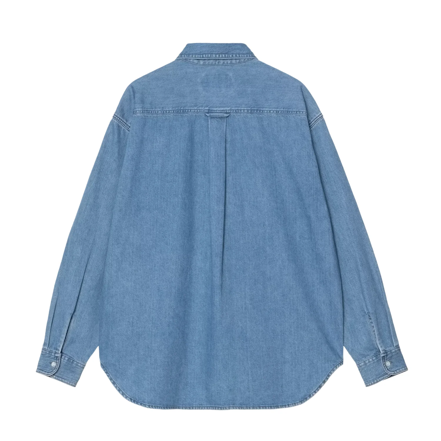 L/S Lucas Shirt - Blue Stone Washed - Image 2