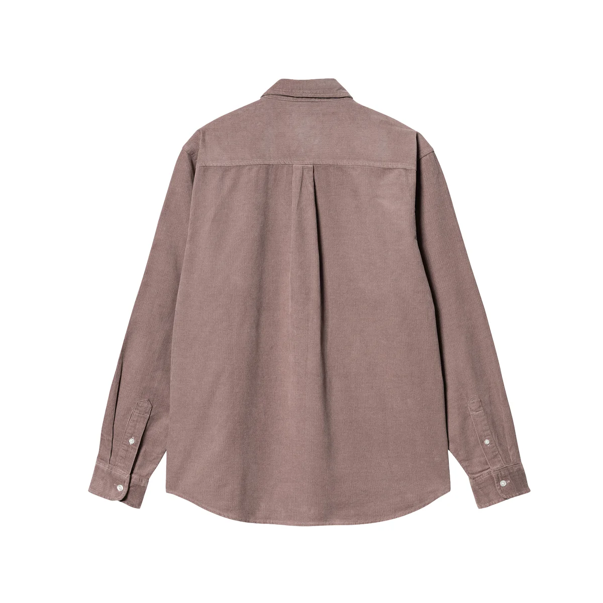 L/S Madison Fine Cord Shirt - Lupinus/White - Image 2
