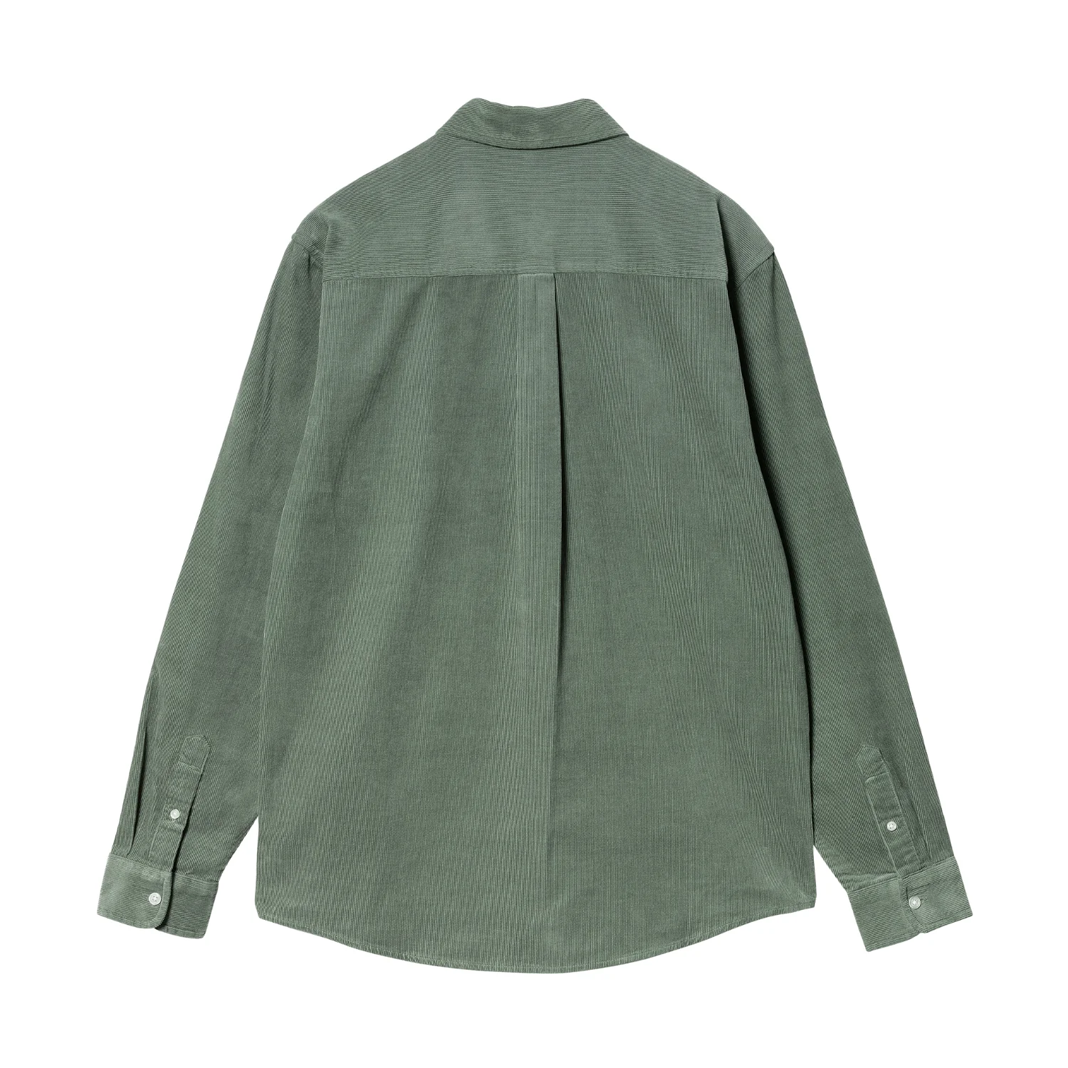 L/S Madison Fine Cord Shirt Park/Wax - Image 2