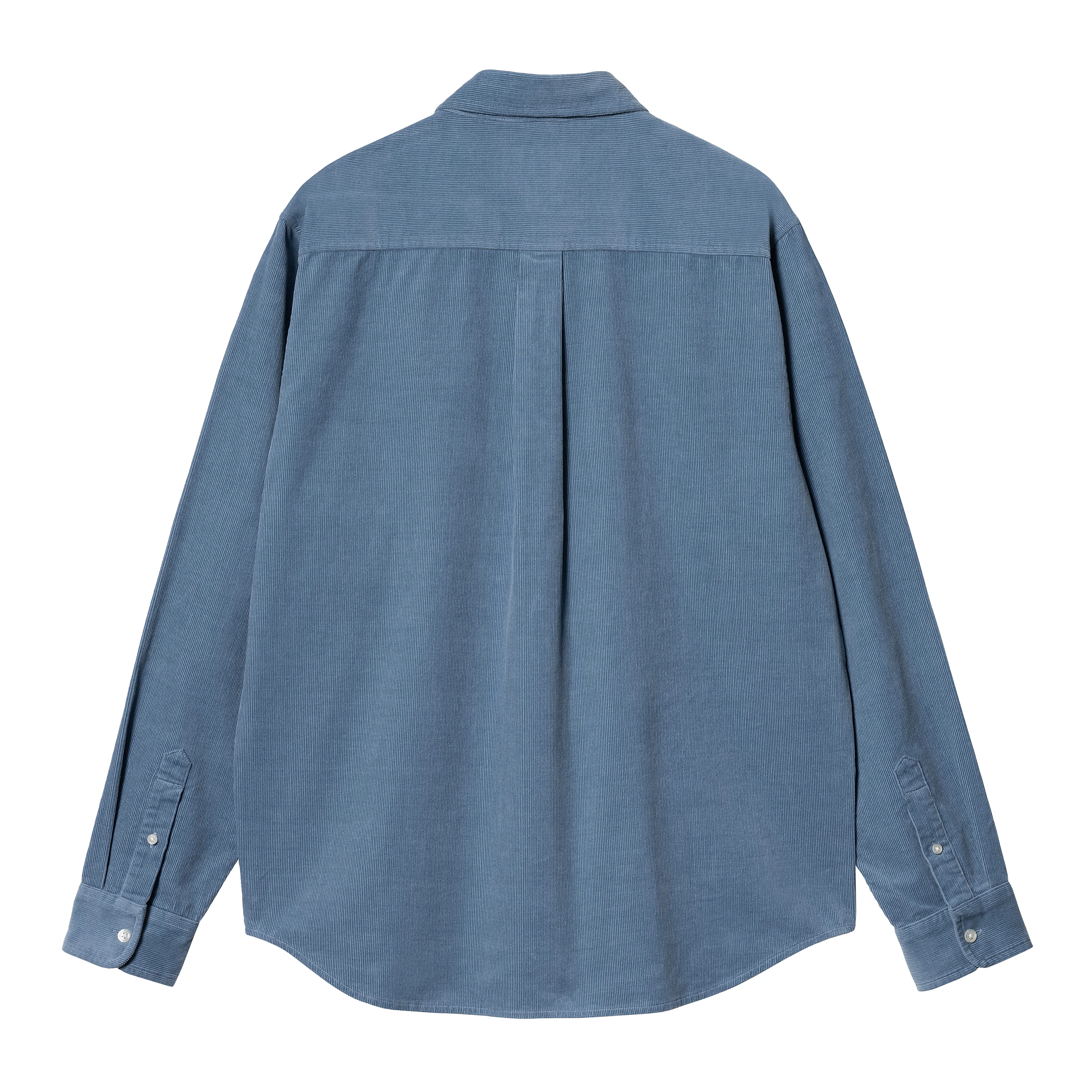 L/S Madison Fine Cord Shirt Sorrent/Wax - Image 2