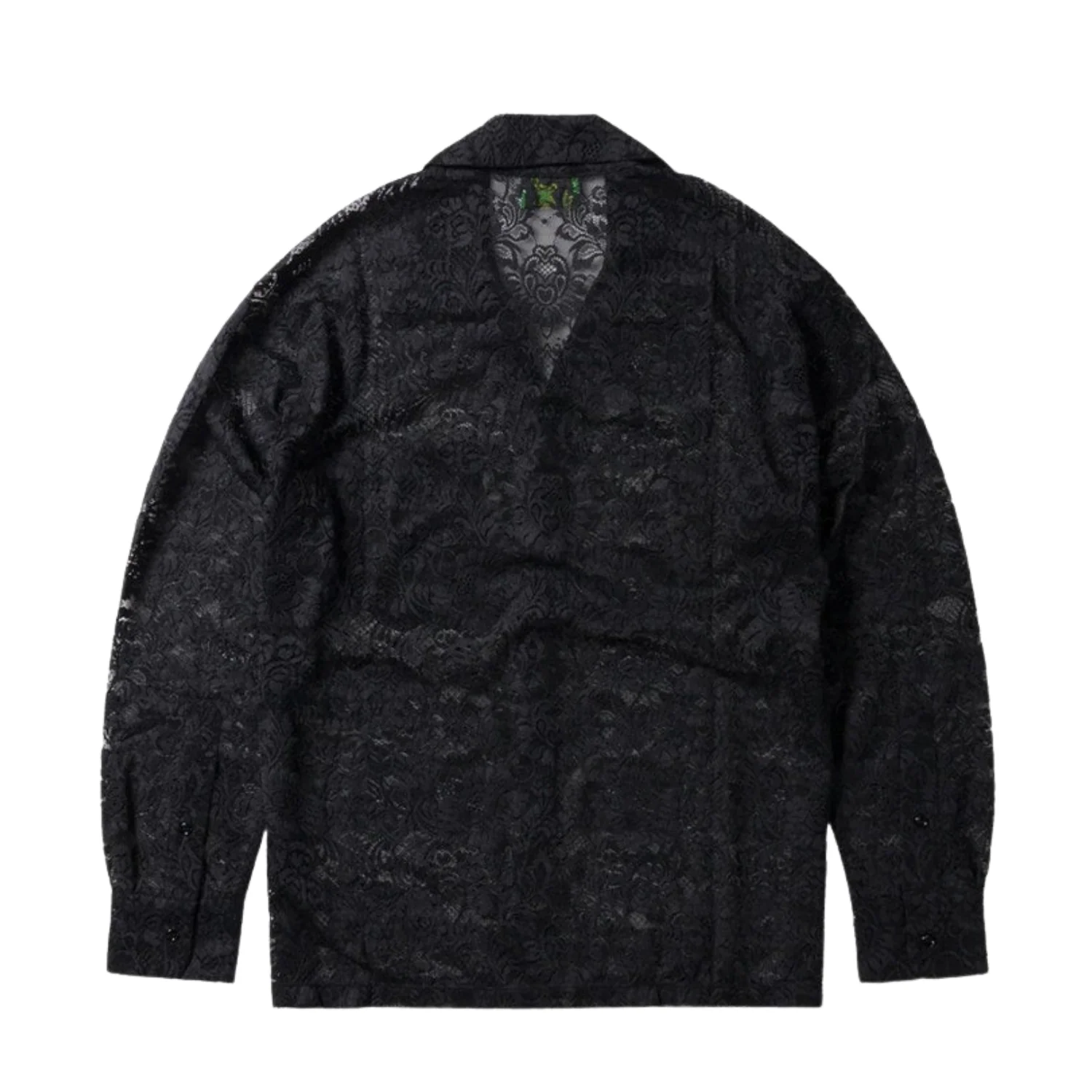 Lace Shirt Black - Image 2