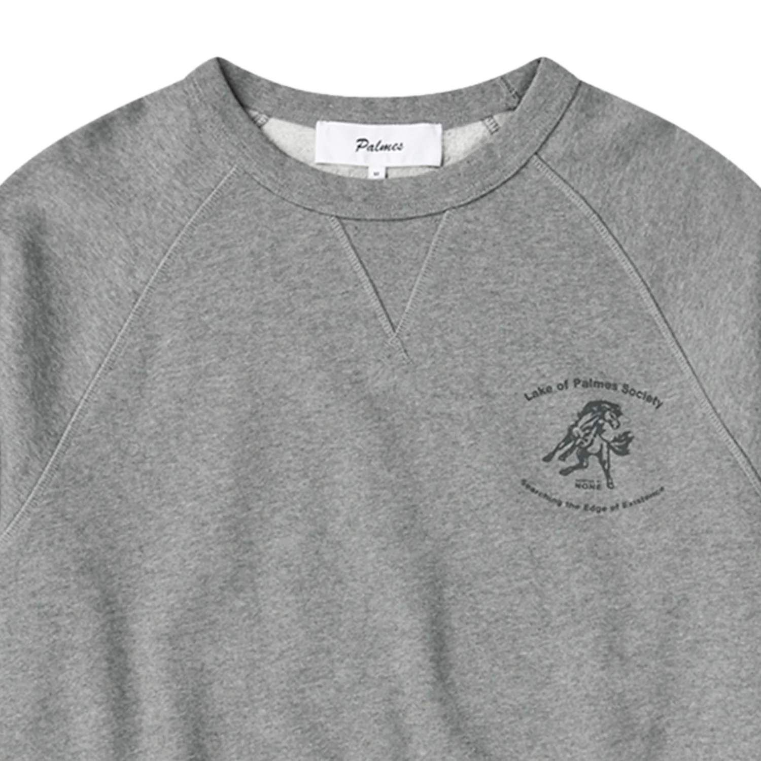 Lake Raglan Crewneck - Grey Melange - Image 2