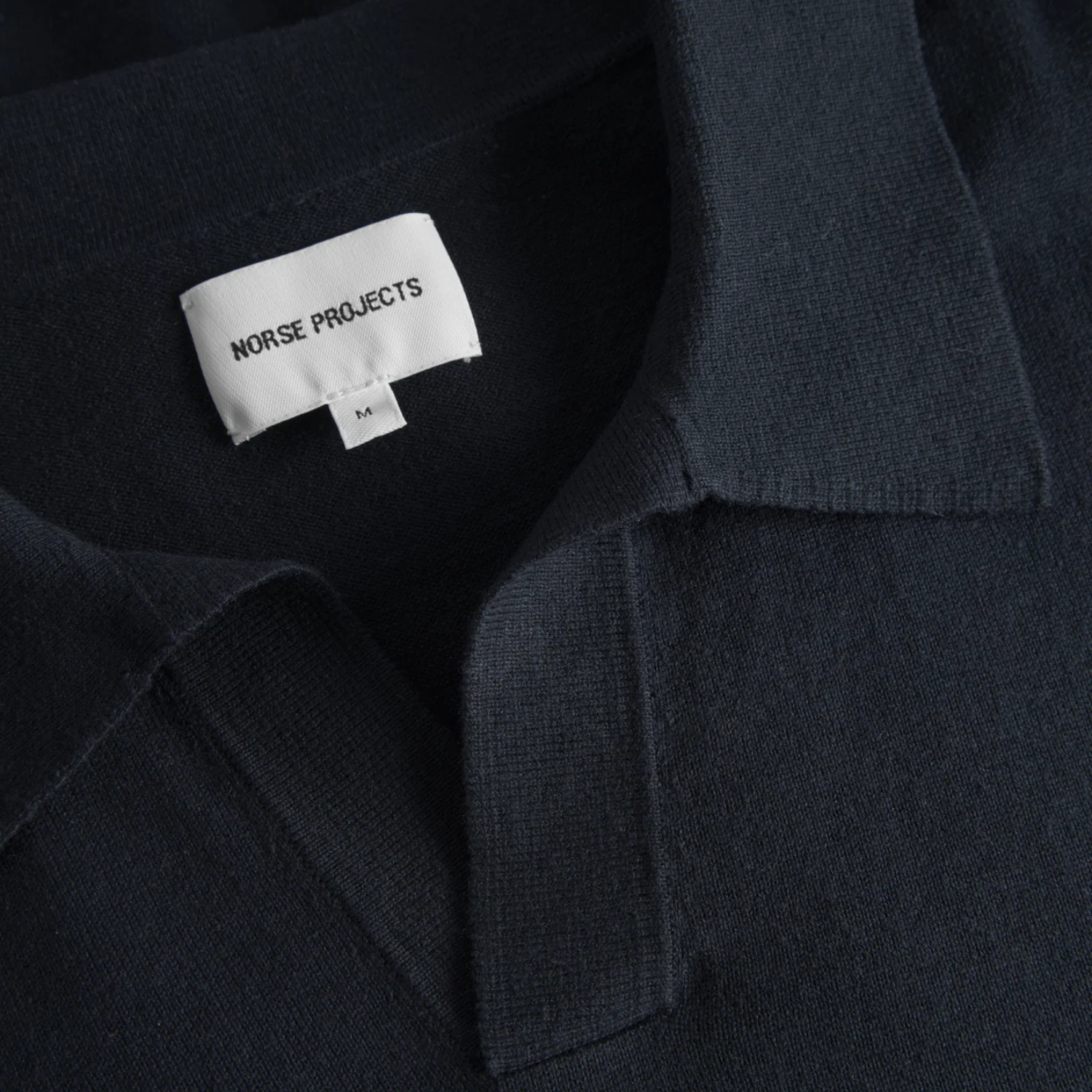 Leif Cotton Linen Polo - Dark Navy - Image 3