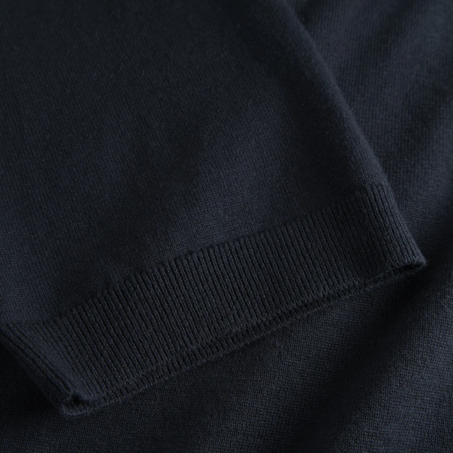 Leif Cotton Linen Polo - Dark Navy - Image 4