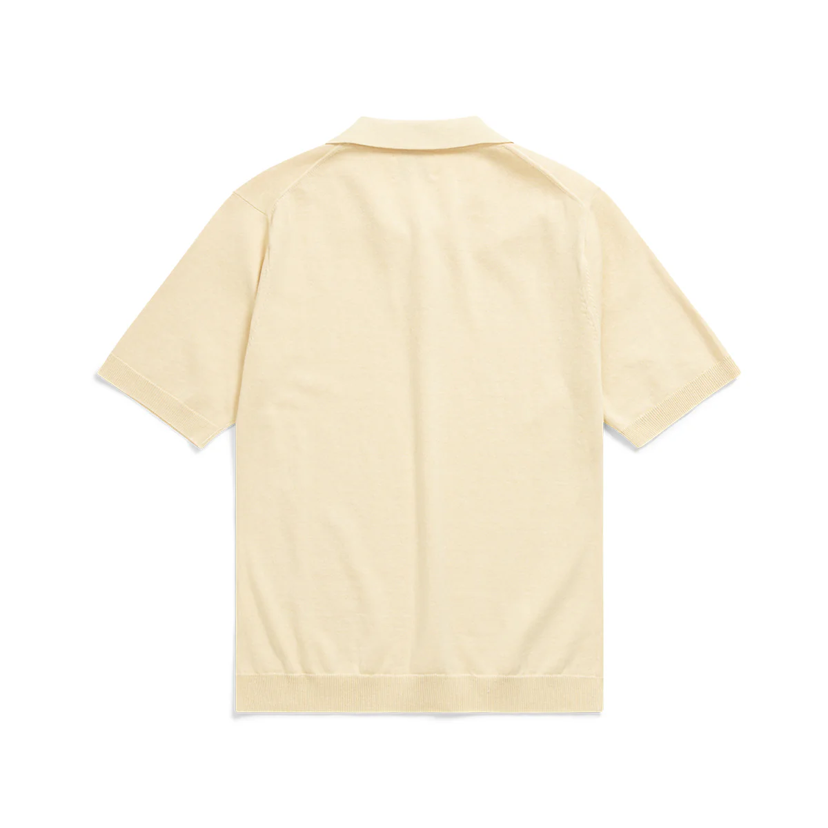 Leif Cotton Linen Polo - Kit White - Image 2
